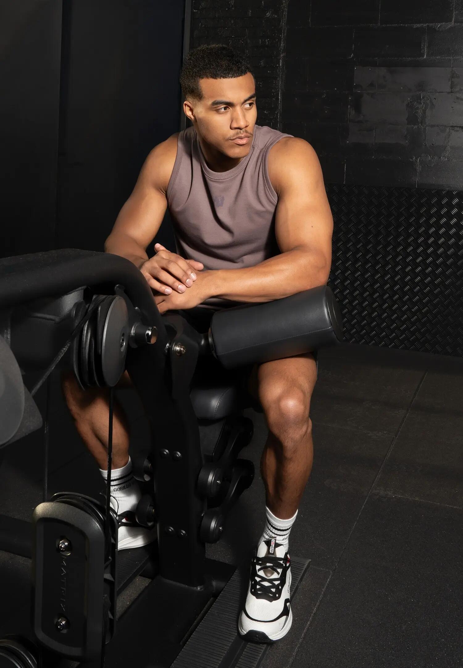 Belfort Tank Top - Taupe 2/6