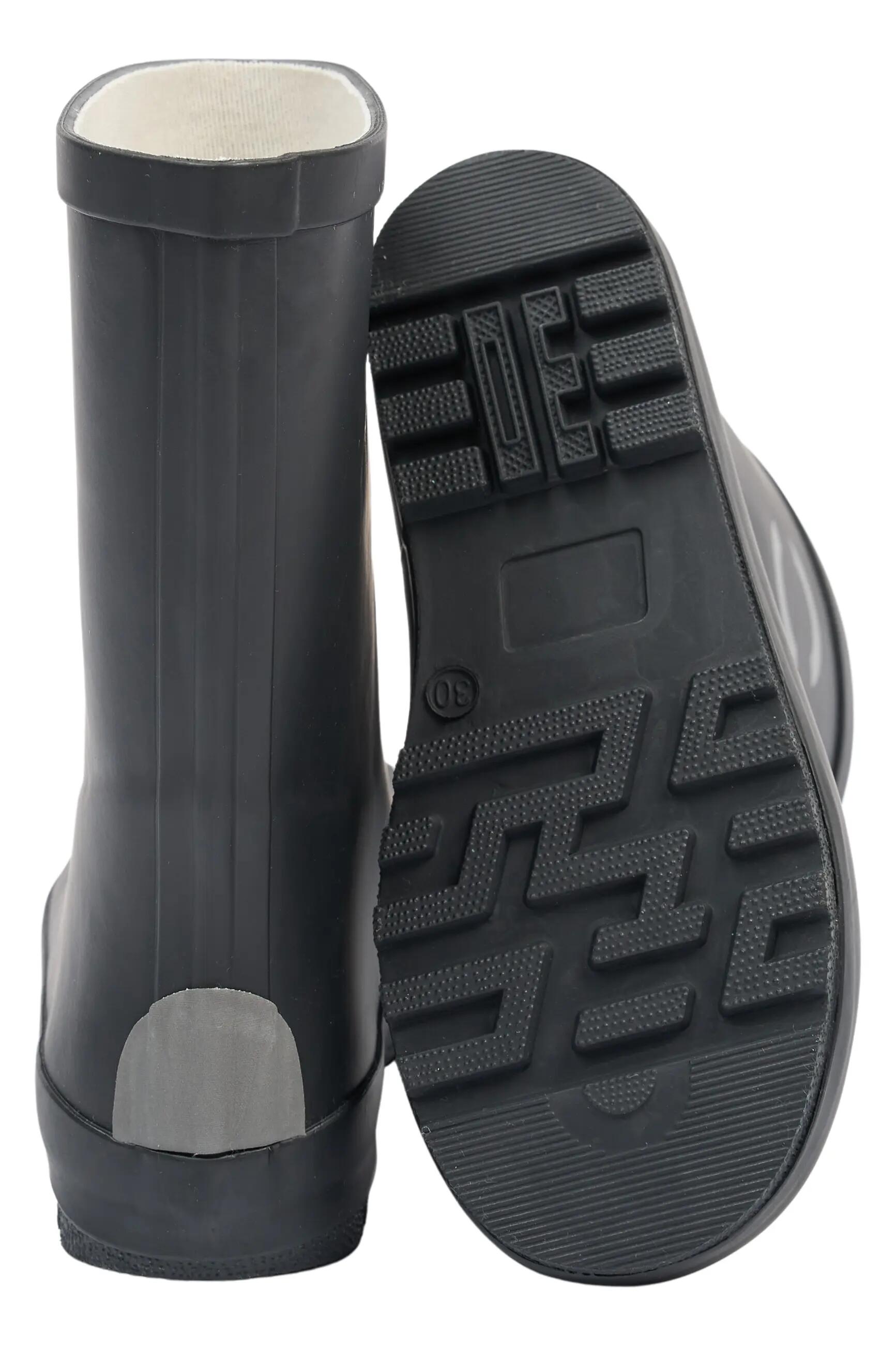 Mikk-line Galochas monocromáticas Black 37 3/5