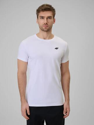 T-shirt męski bawełniany 4F 4FWMM00TTSHM3340