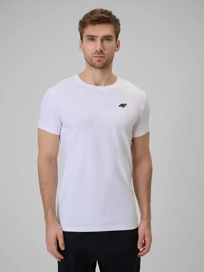T-shirt męski bawełniany 4F 4FWMM00TTSHM3340