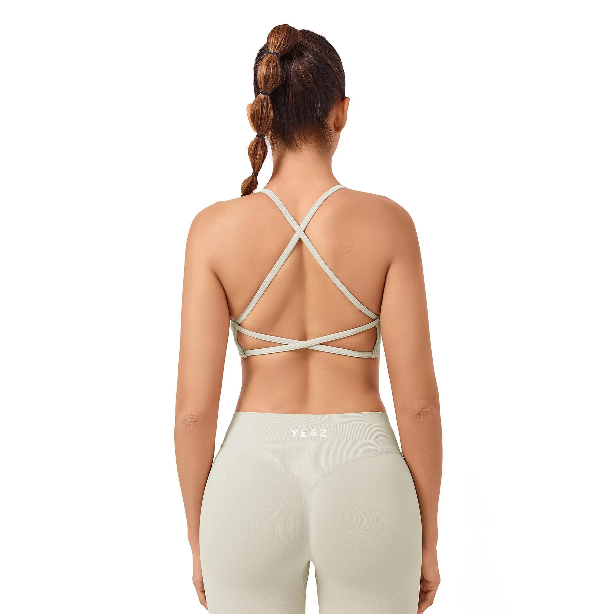 YEAZ Reggiseno sportivo elasticizzato da donna per allenamento e fitness VICE 4/5
