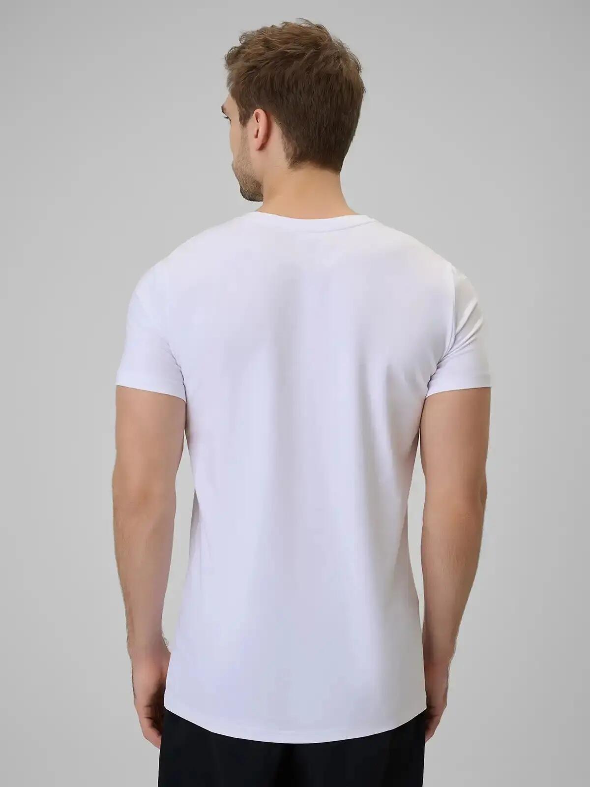 T-shirt męski bawełniany 4F 4FWMM00TTSHM3340 2/6