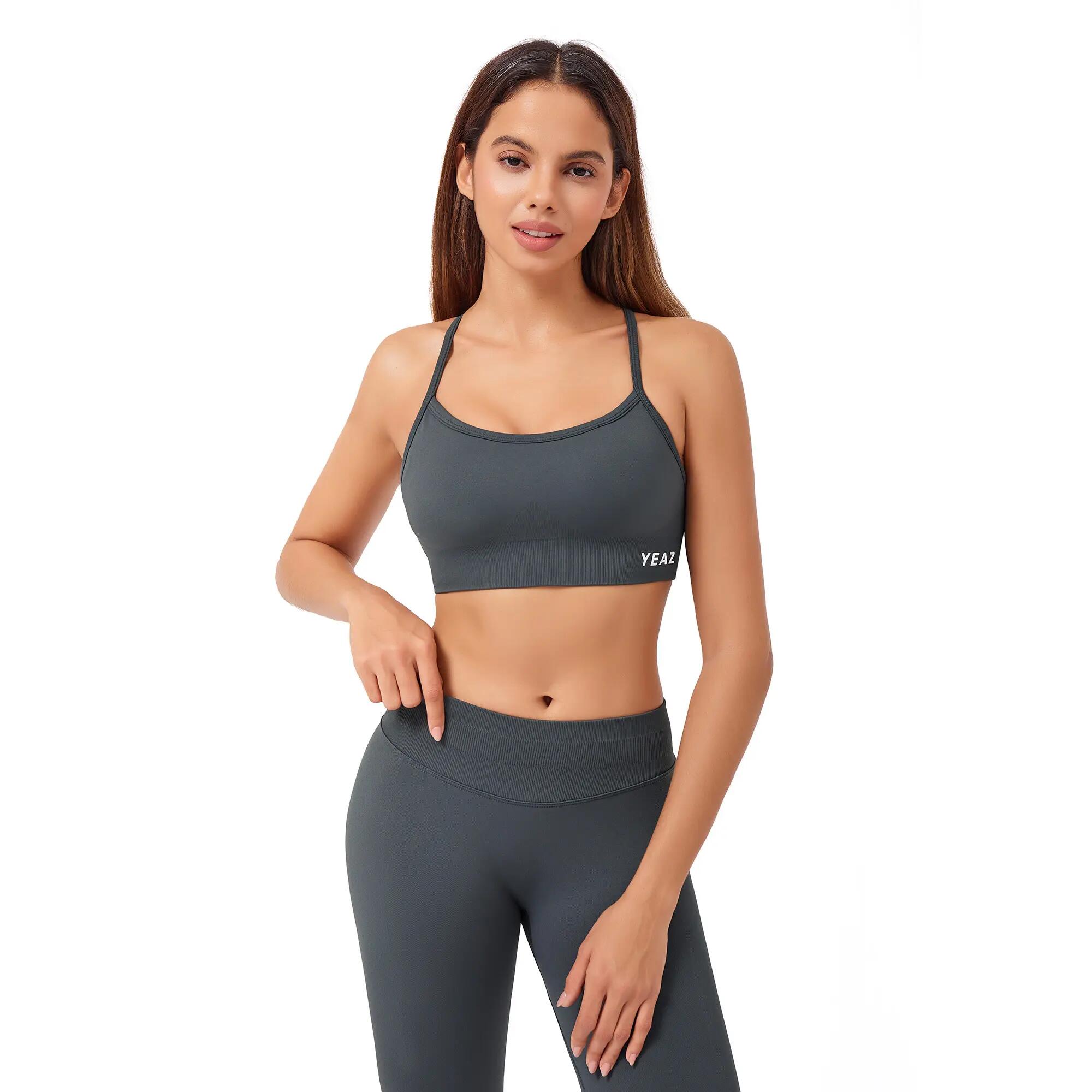 YEAZ Reggiseno sportivo elasticizzato da donna per allenamento e fitness VICE 2/5