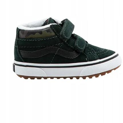 CHAUSSURES ENFANT VANS SNEAKERS SUEDE FOURRÉES VELCRO MID REISSUE