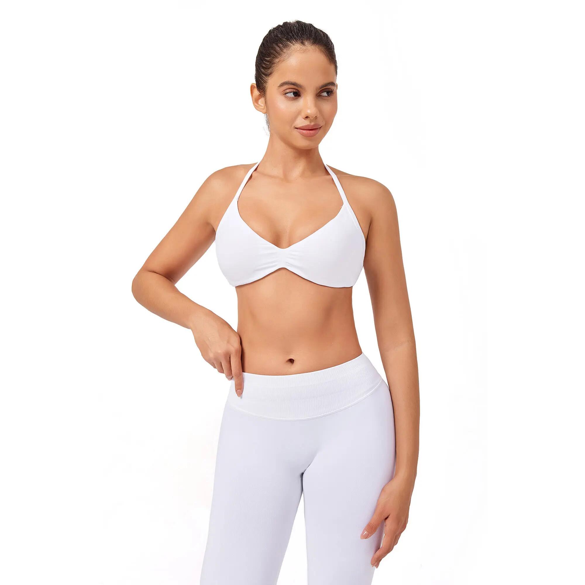 YEAZ Top reggiseno sportivo femminile con scollo ad aletta FLY 2/5