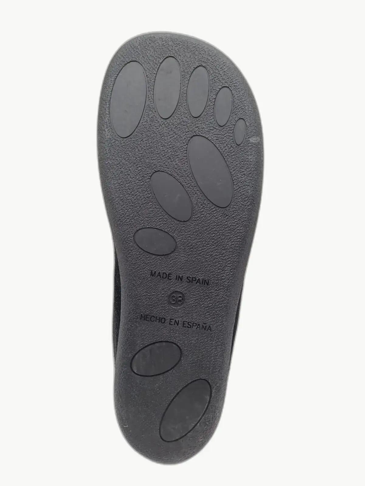 Botín barefoot mujer serraje cordón safari negro 4/5