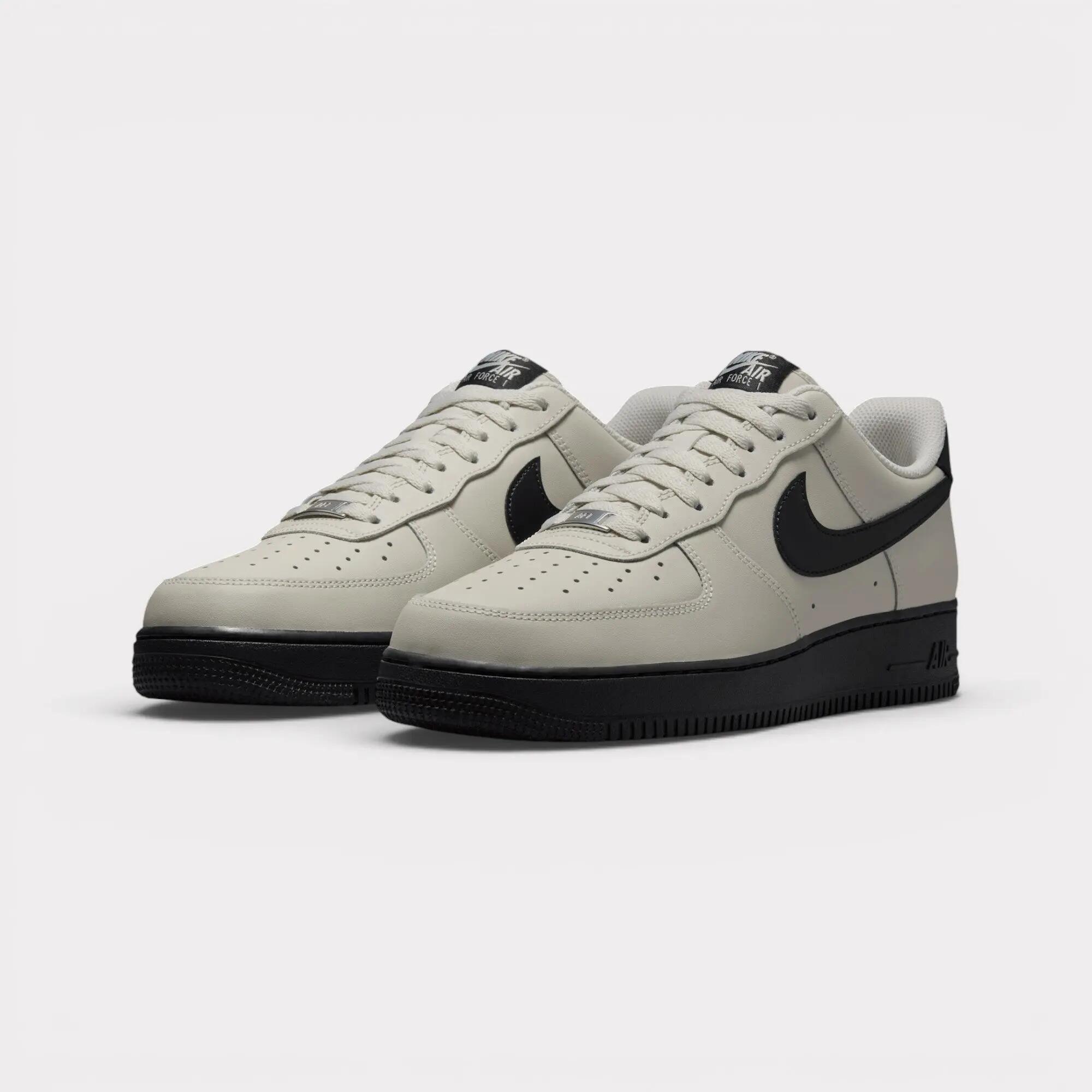 Nike Air Force 1 Low - Light Bone Black 2/7