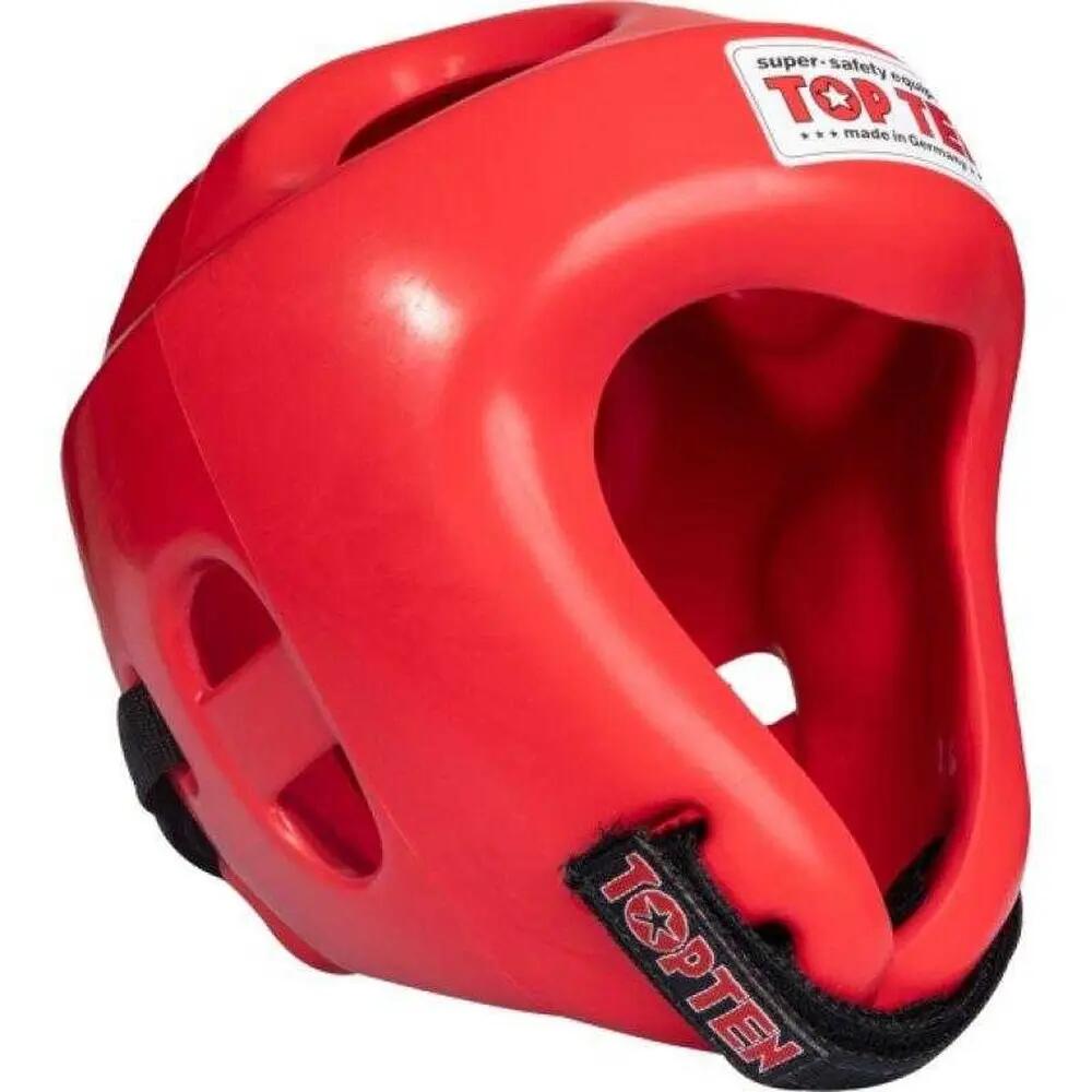 "Top Ten" Boxsport Kopfschutz für , PUSchaumstoff Herren Rot L 4/4