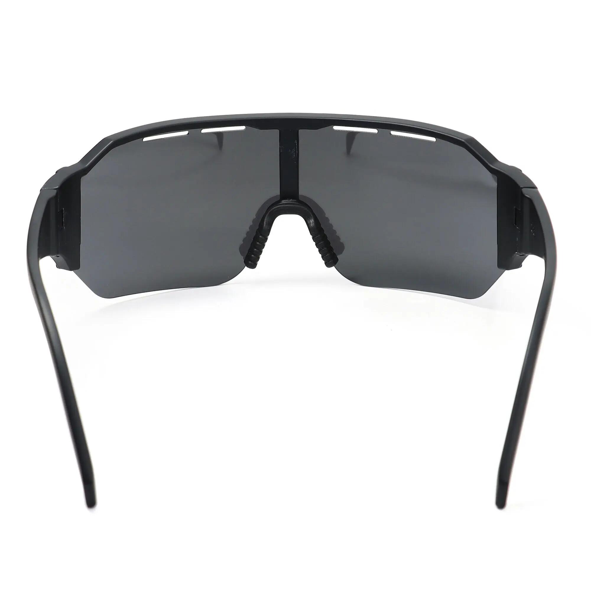 YEAZ Occhiali da sole sportivi verde/argento SUNVIBE 5/6
