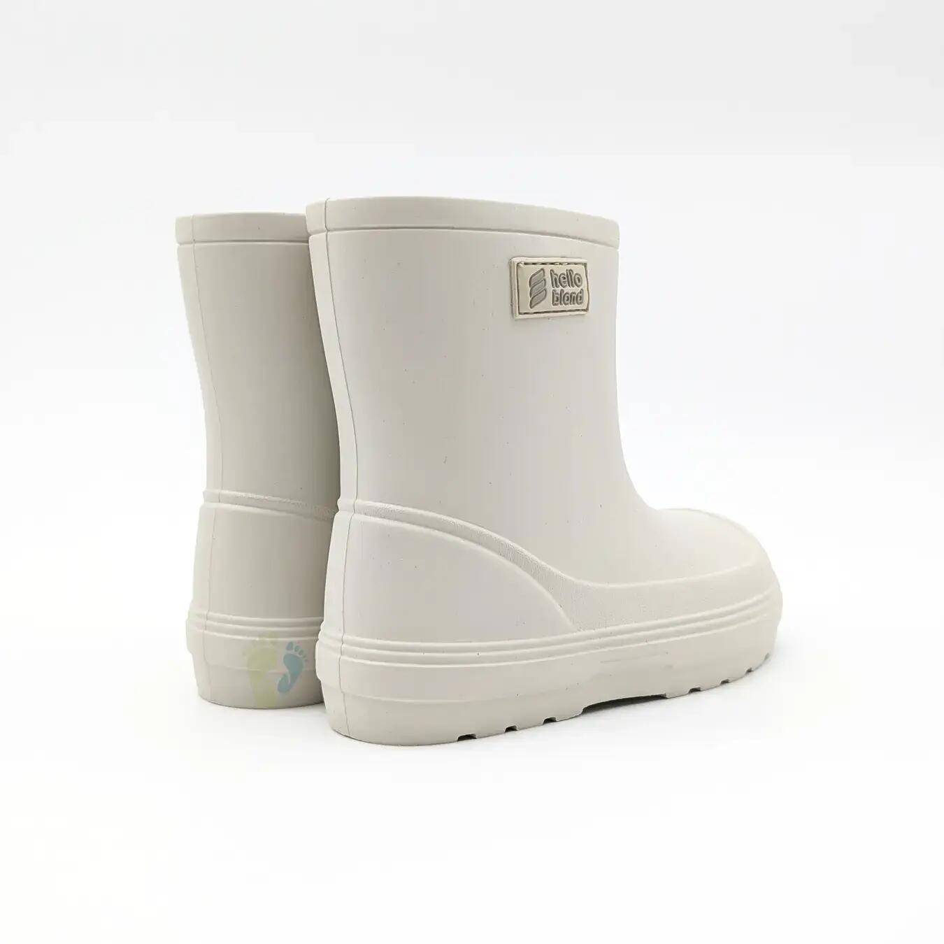 Hello Bland Botas de Agua Hueso - Talla 30 3/6