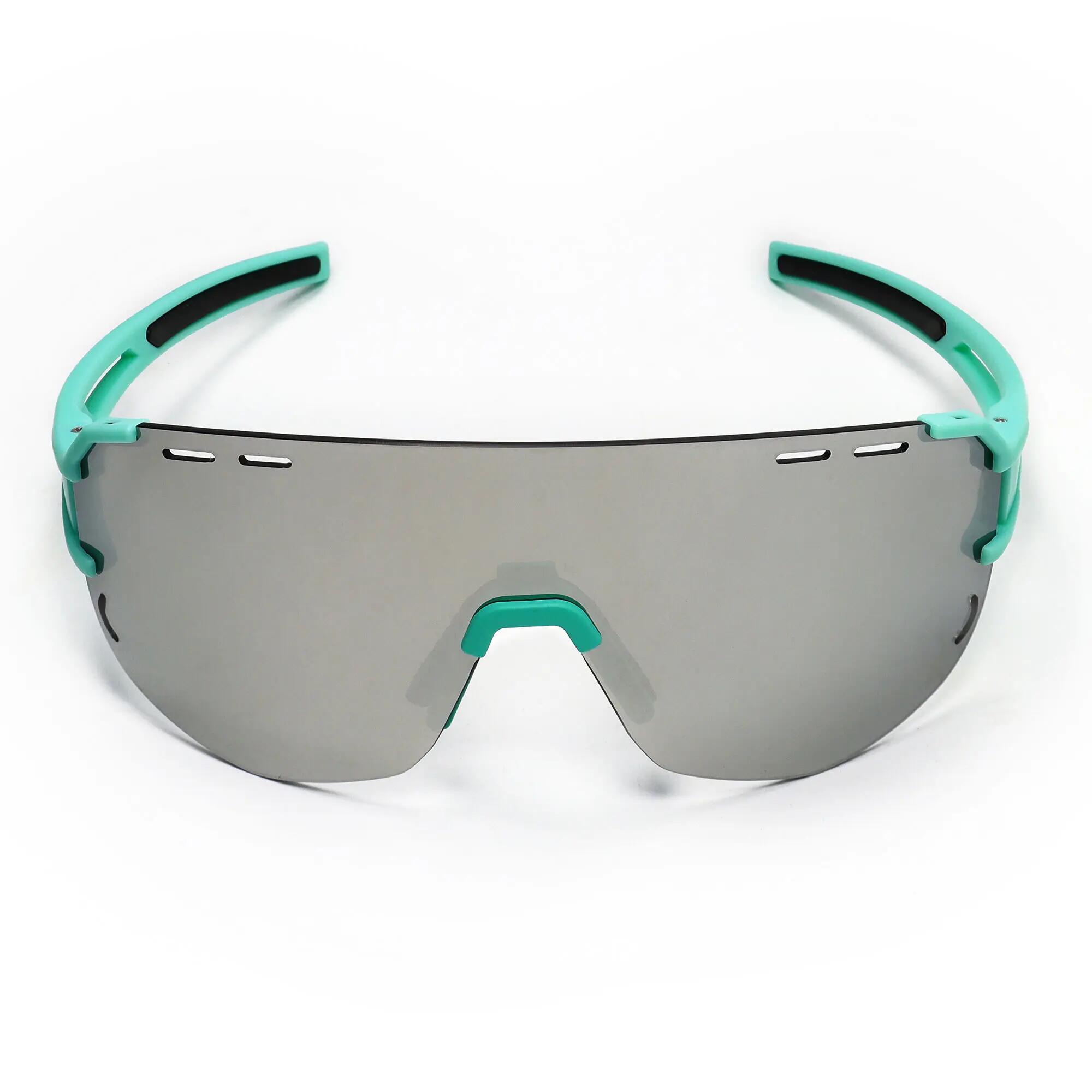 YEAZ Occhiali da sole sportivi bianco/blu SUNGLOW 4/6