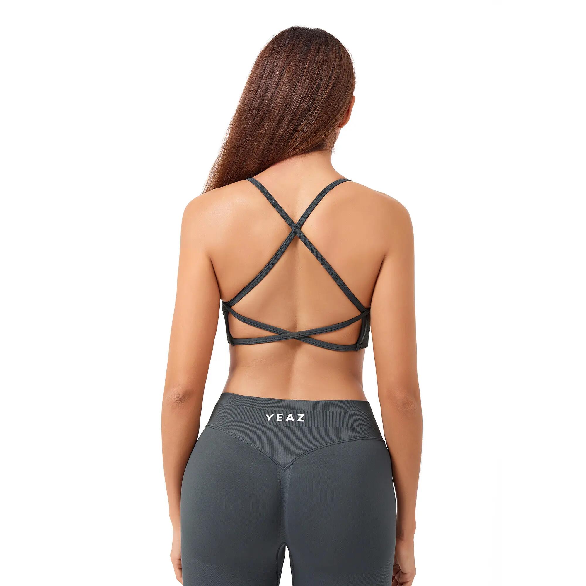 YEAZ Reggiseno sportivo elasticizzato da donna per allenamento e fitness VICE 4/5