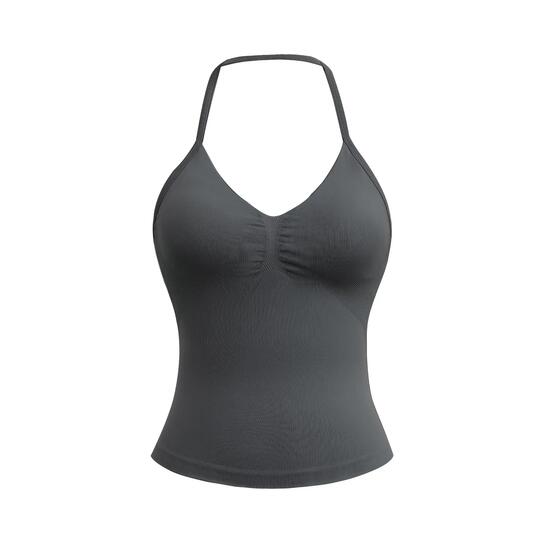 YEAZ Top sport femme moulant avec fronces SCENE