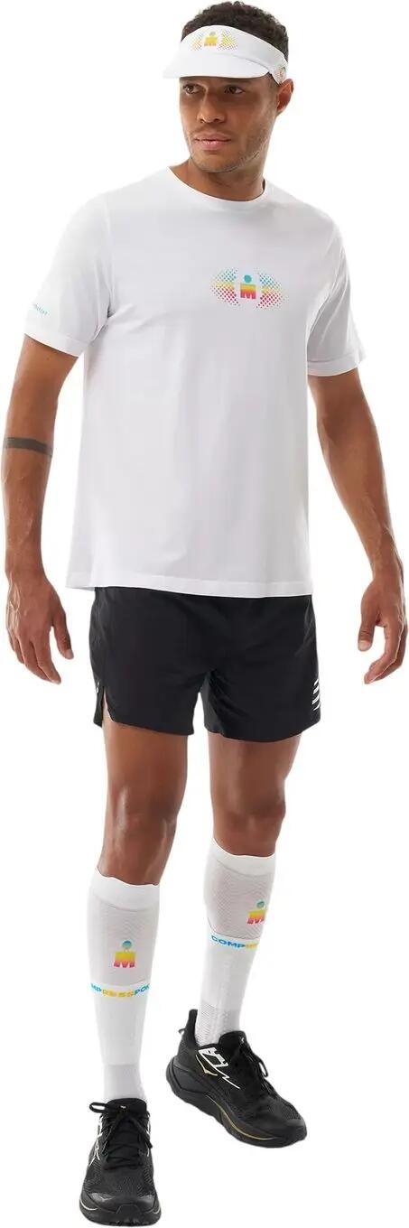 Camiseta Compressport Training Ironman 2026 blanca para hombre 5/7