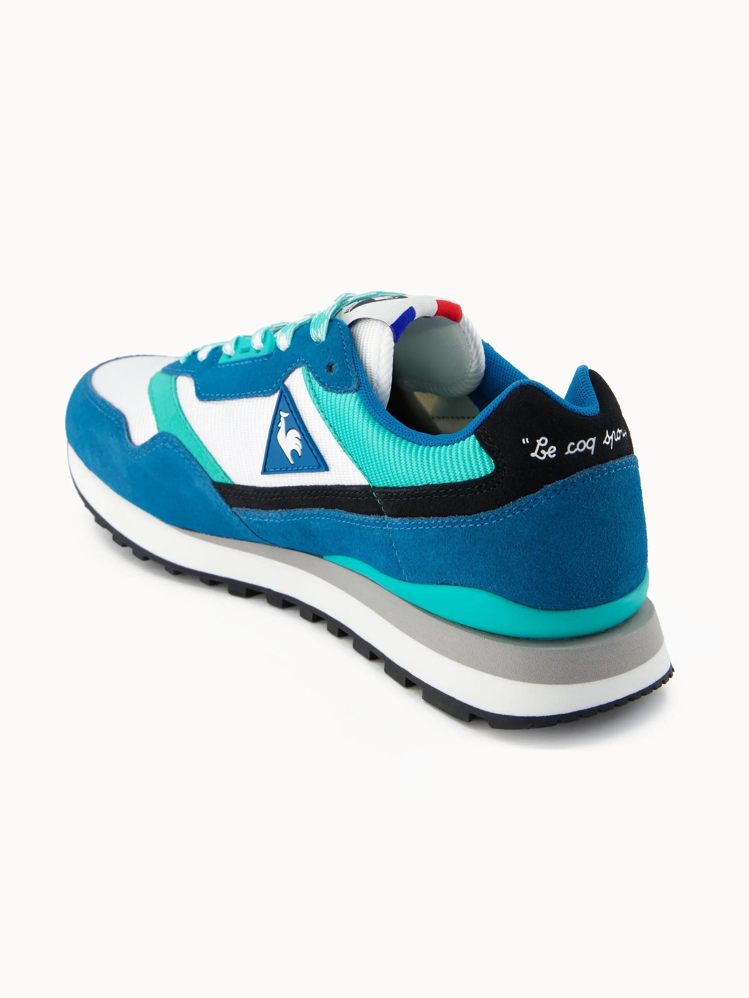Sneakers retro-running en mesh et suede Zenith 3/4