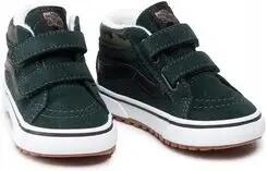 BUTY DZIECIĘCE VANS TRAMPKI SKÓRA ZAMSZOWA OCIEPLANE RZEP MID REISSUE 3/5