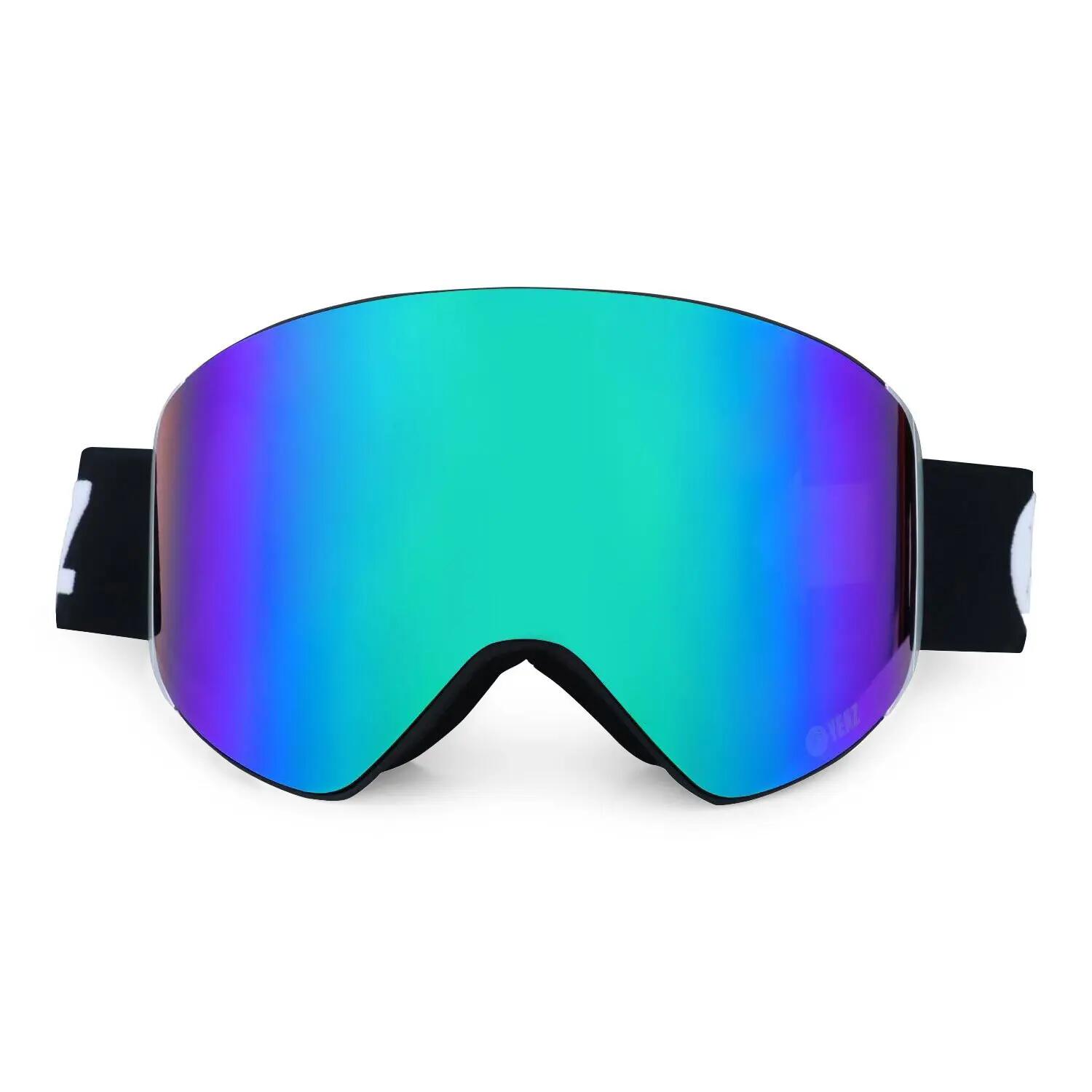 YEAZ Óculos Polarizados para Esqui Espelho/Prata Verde APEX 5/11
