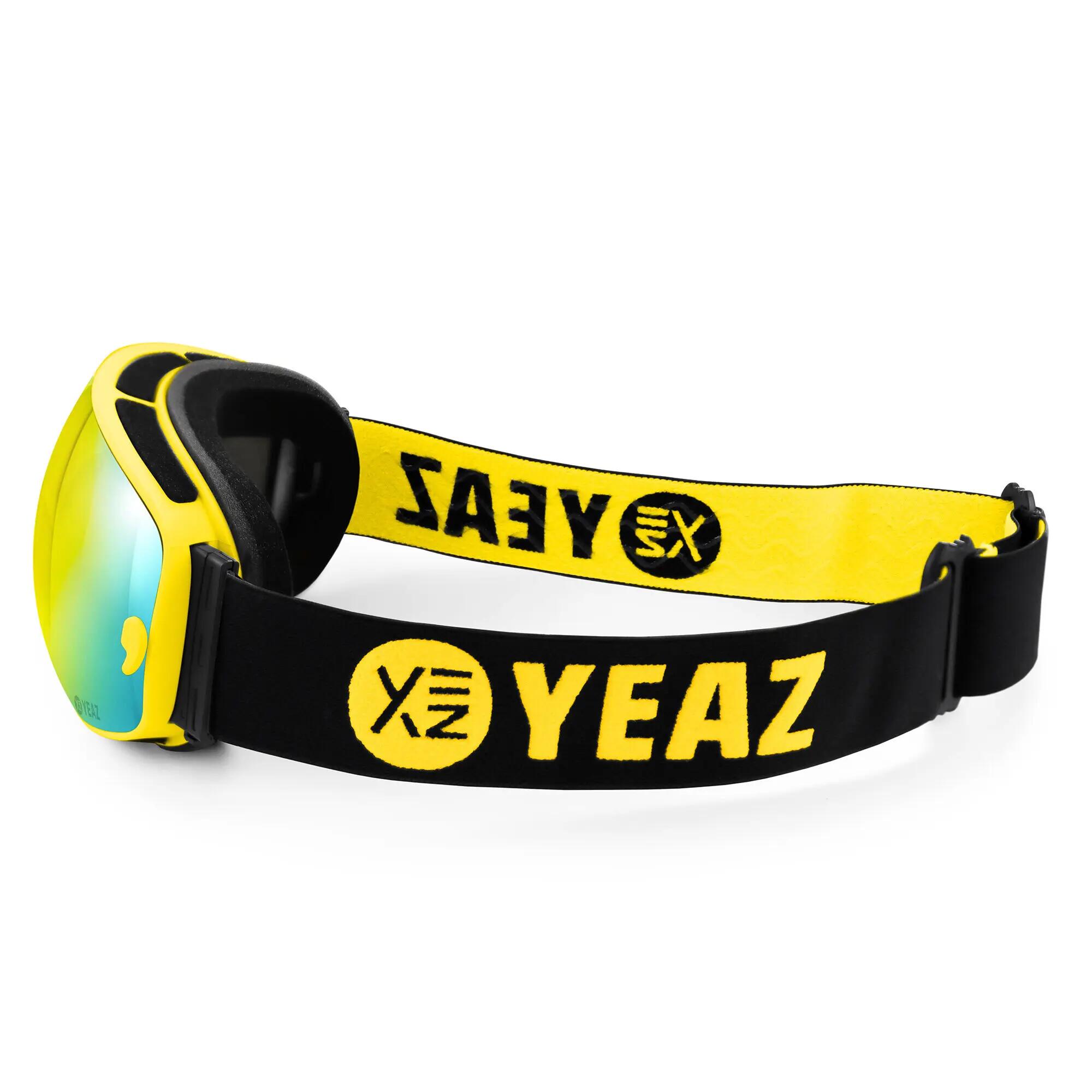 YEAZ Óculos de Esqui e Snowboard com Armação Amarelo Espelhado XTRM-SUMMIT 7/12