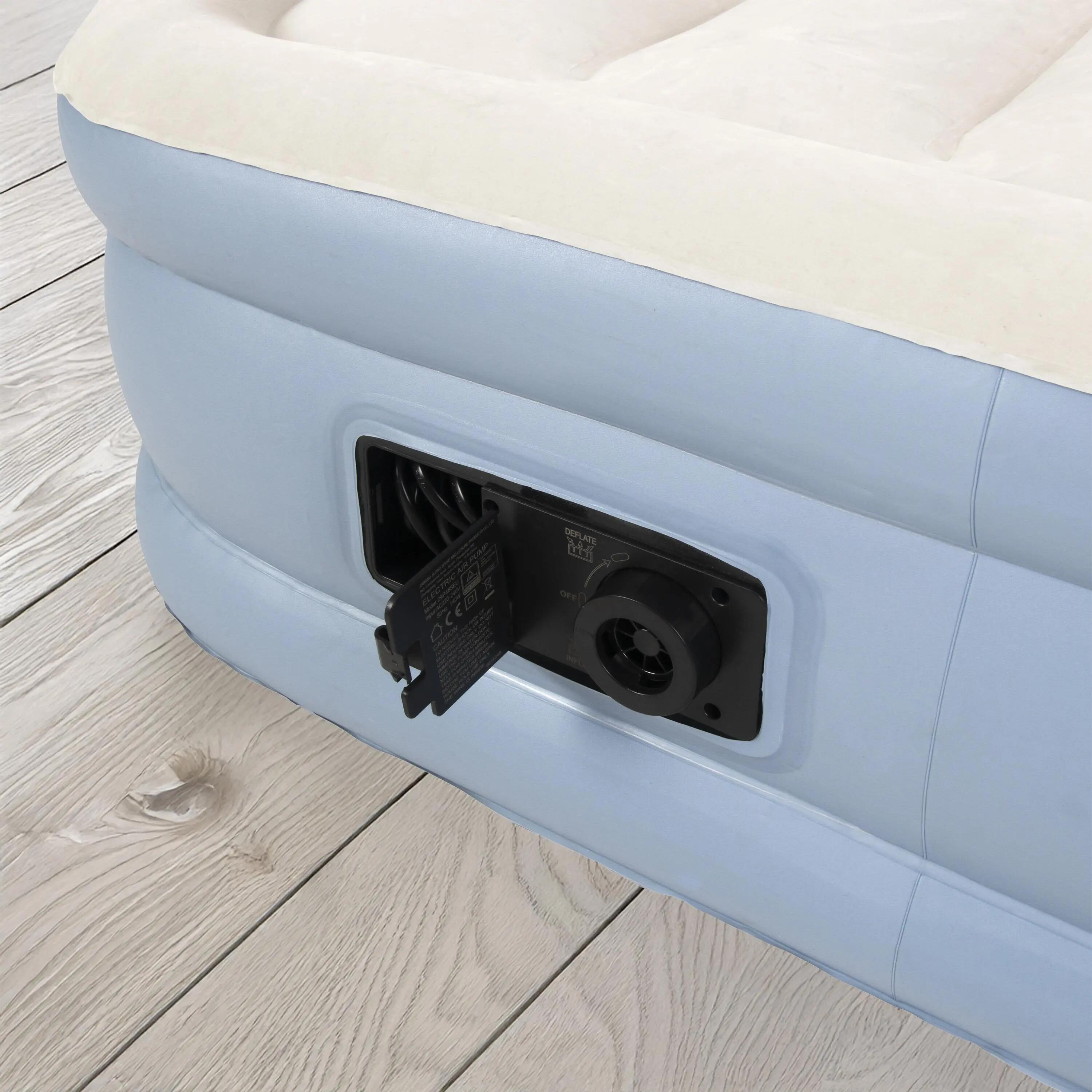 Luftmatratze selbstaufblasend 1 Person 191x99x33cm Luftbett mit Elektropumpe 8/10