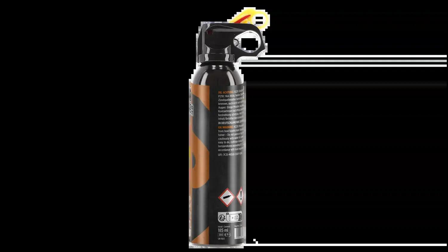 Pomarańczowy spray do samoobrony Umarex P2P 185 ml 5/6