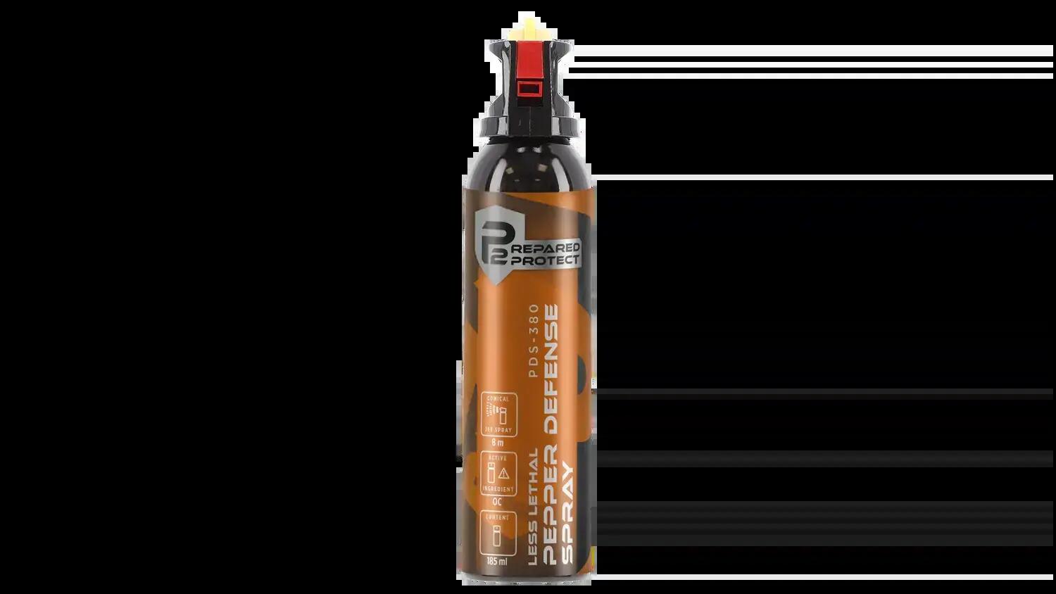 Pomarańczowy spray do samoobrony Umarex P2P 185 ml 4/6