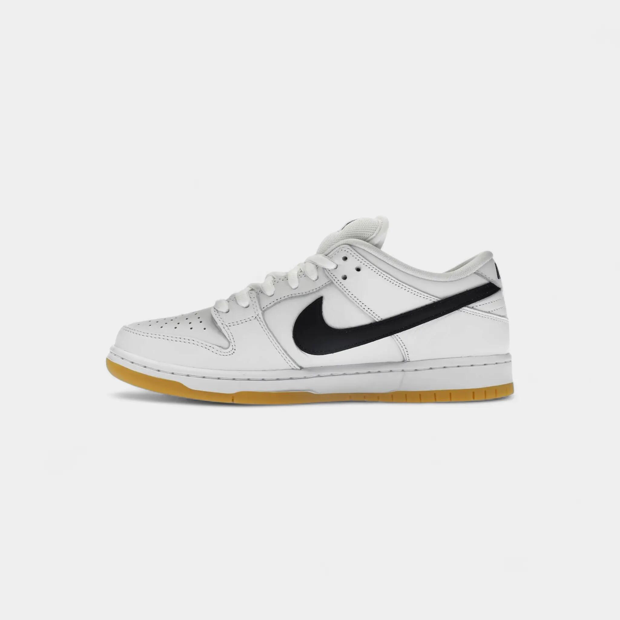 Nike SB Dunk Low Pro White Gum 4/4