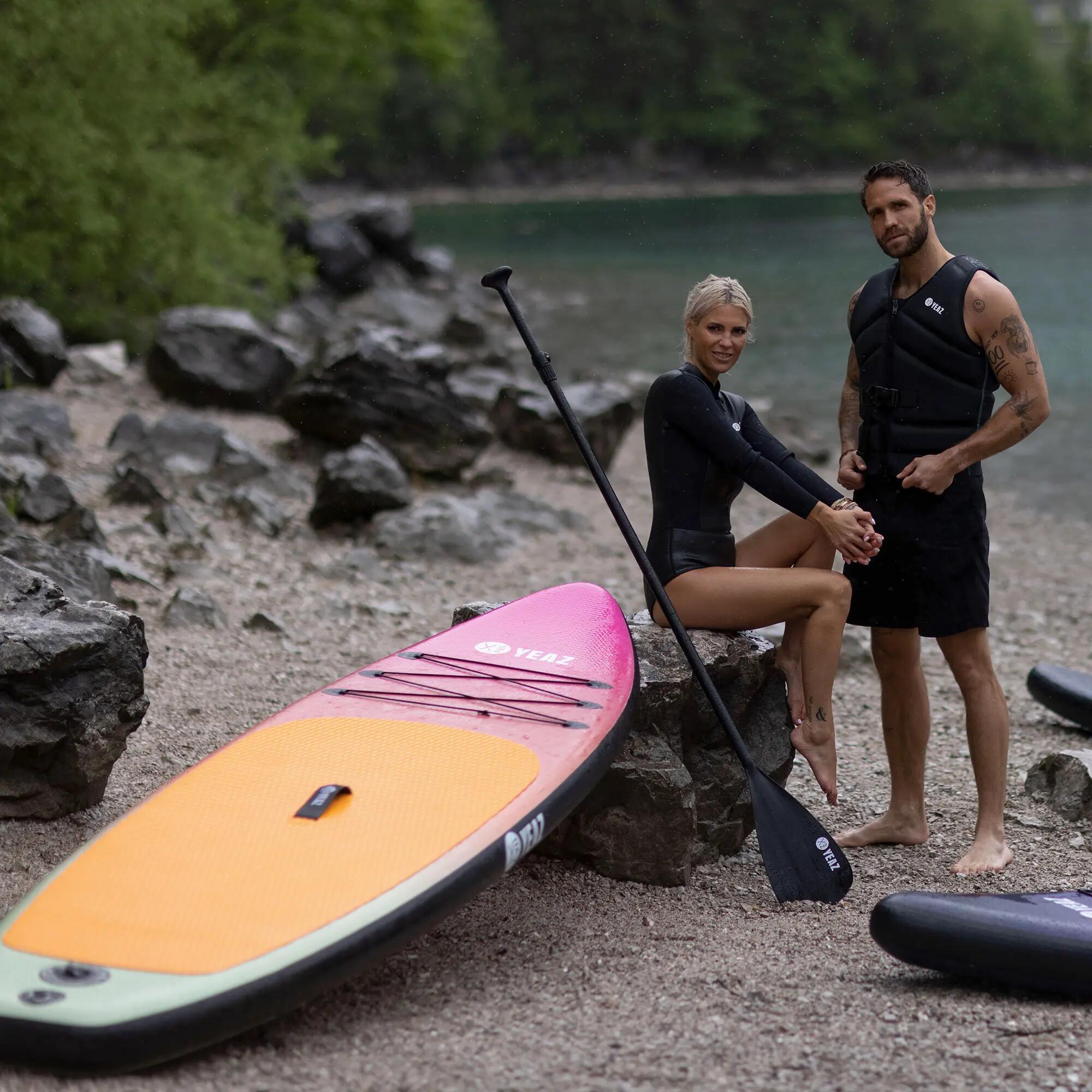 YEAZ Tavola e kit SUP PARADISE BEACH - EXOTRACE PRO - SET 5/12