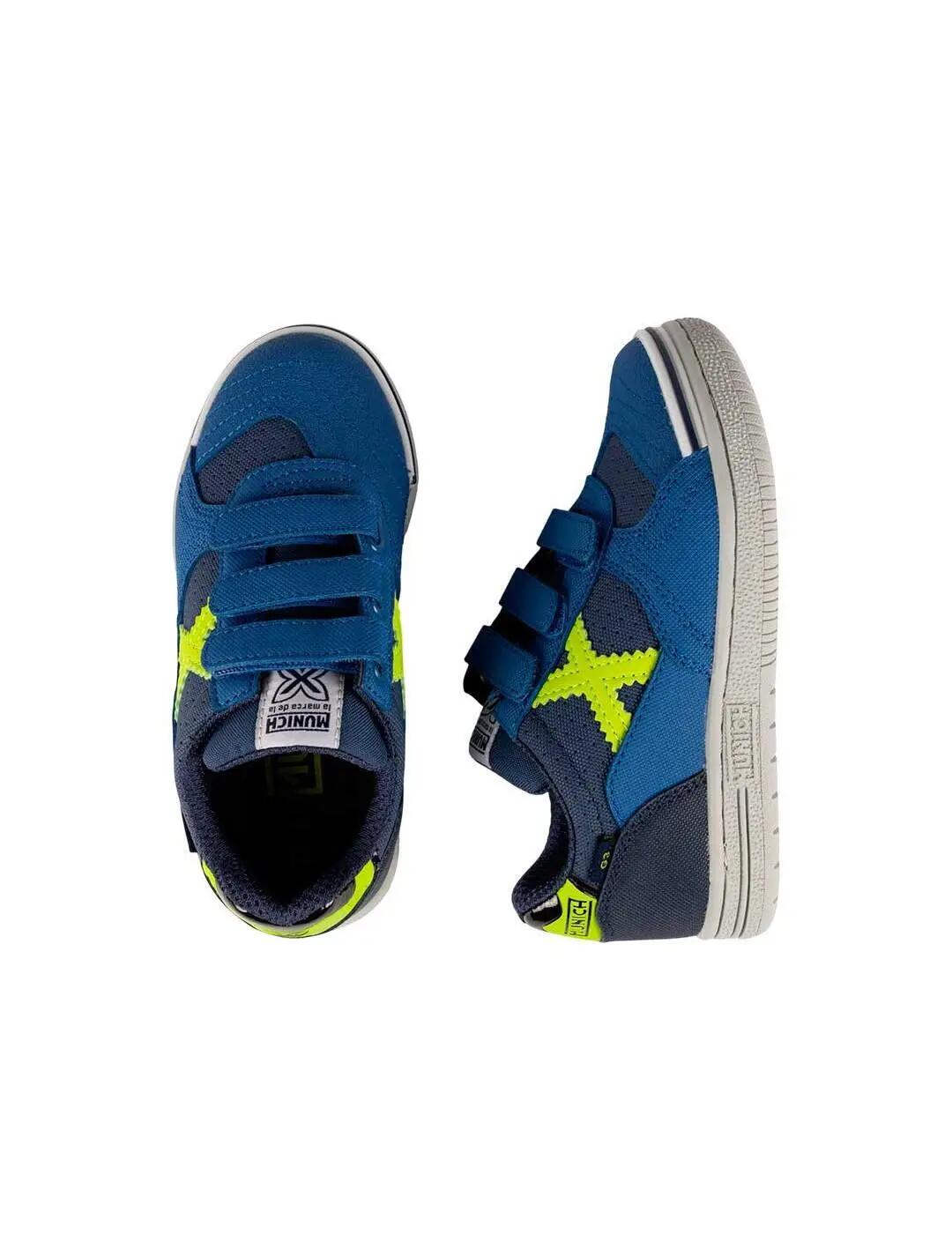 Zapatillas para Niño Munich 1514468 Azul 4/5