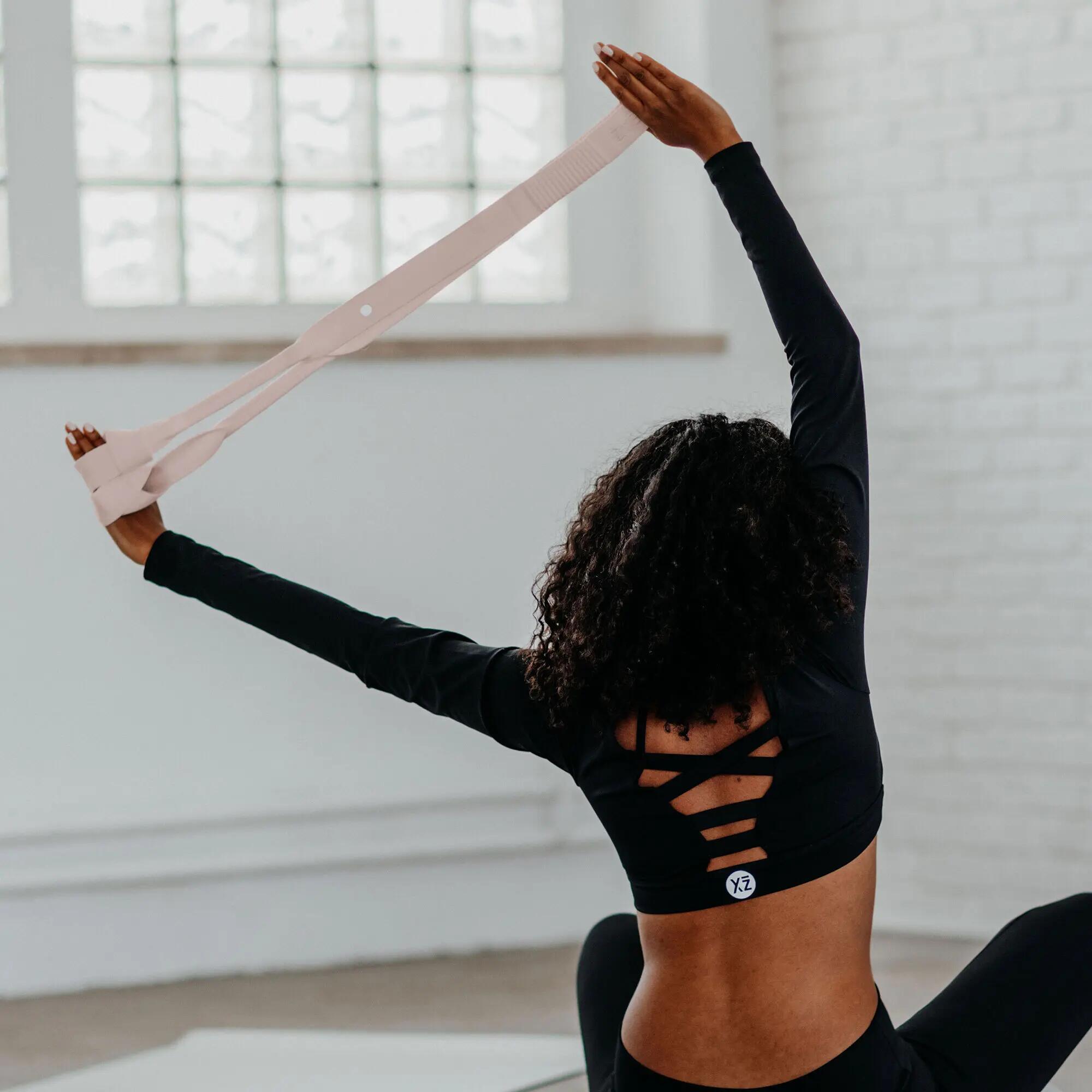 YEAZ Banda de Fitness y Yoga + Ojal FEEL PRO 2/3