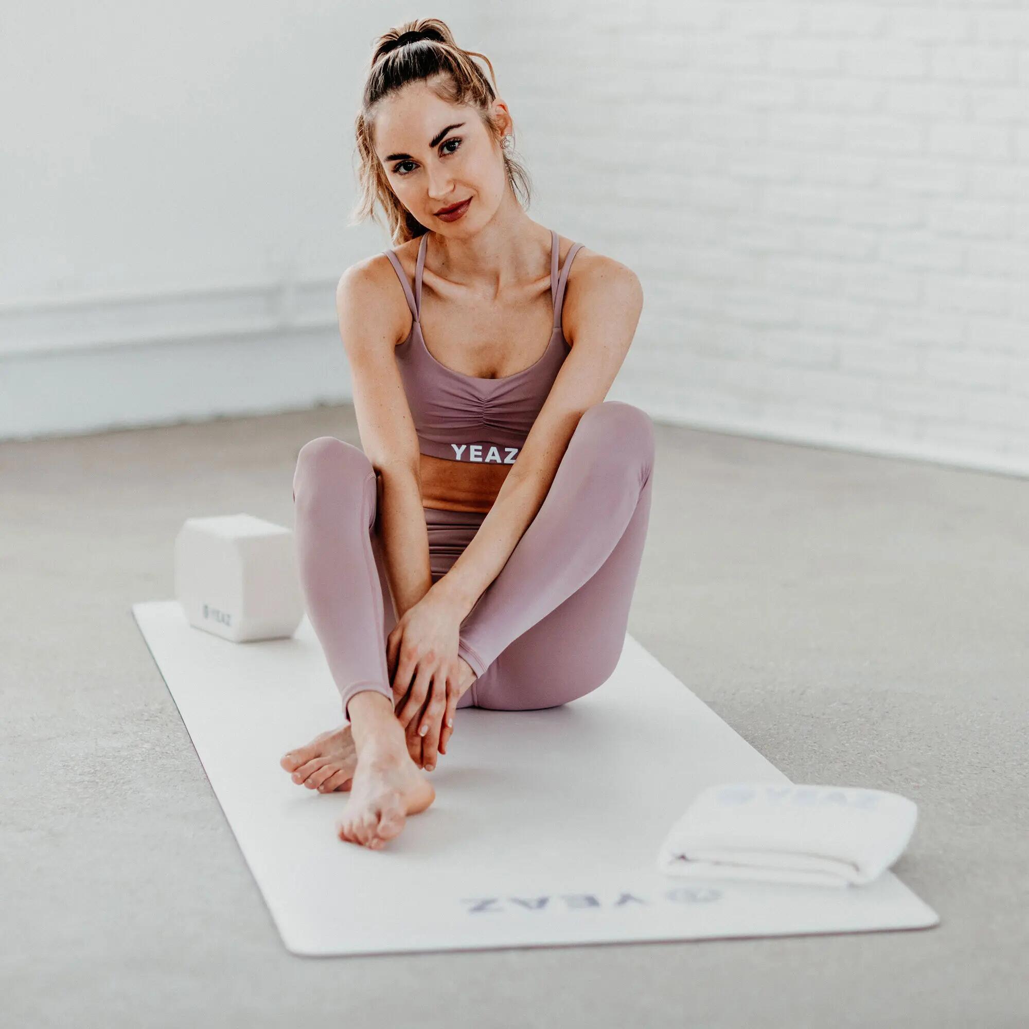 YEAZ Conjunto - Toalha & Tapete de Yoga CARESS 4/9