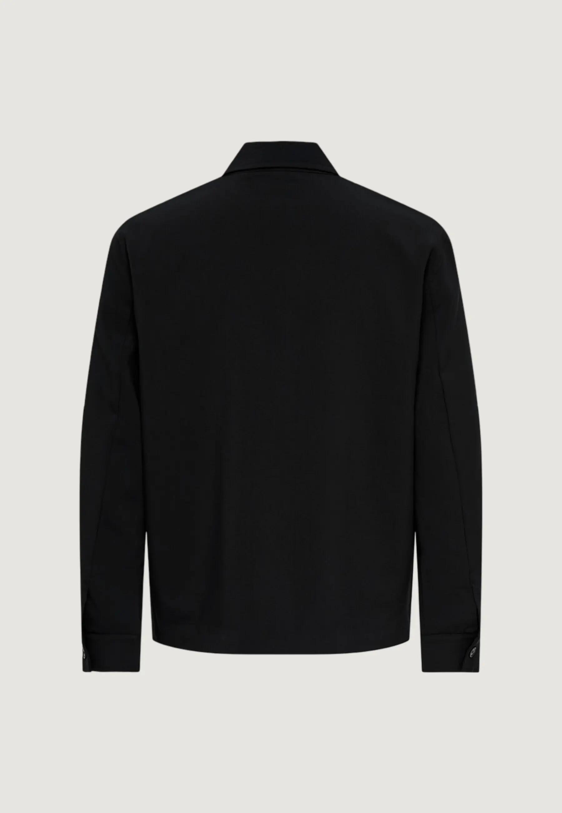 Jas Onswill Reg 0292 Zip Overshirt Frml Noos HEREN Zwart 4/5