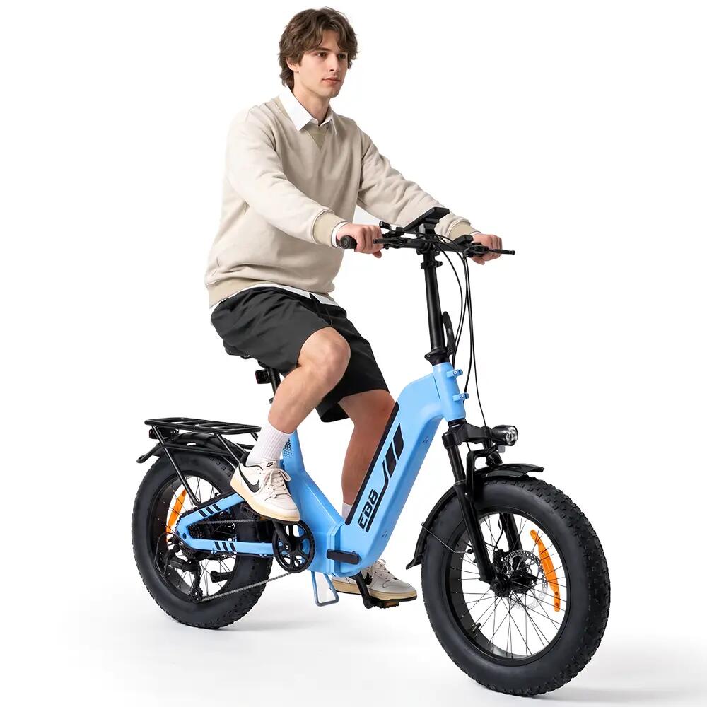 E-Bike für Erwachsene iScooter EB8, 20"-Reifen, 48V-15Ah-Akku. 6/10
