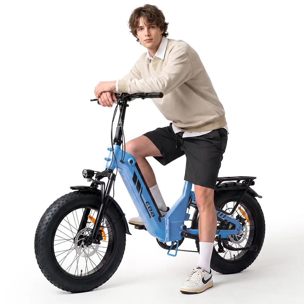 E-Bike für Erwachsene iScooter EB8, 20"-Reifen, 48V-15Ah-Akku. 5/10