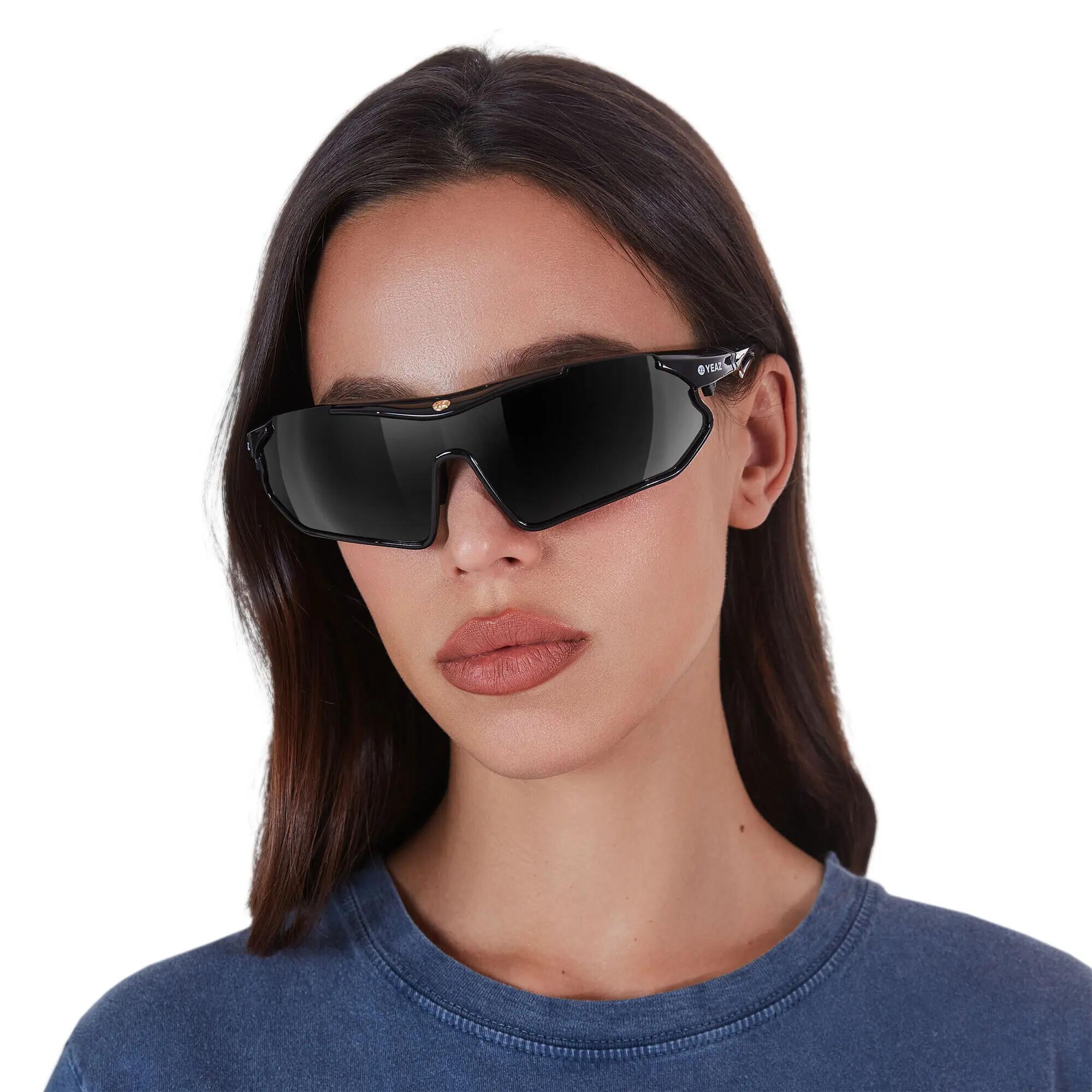 YEAZ Lunettes de soleil/sport noir/polarisé SUNRAY 3/5