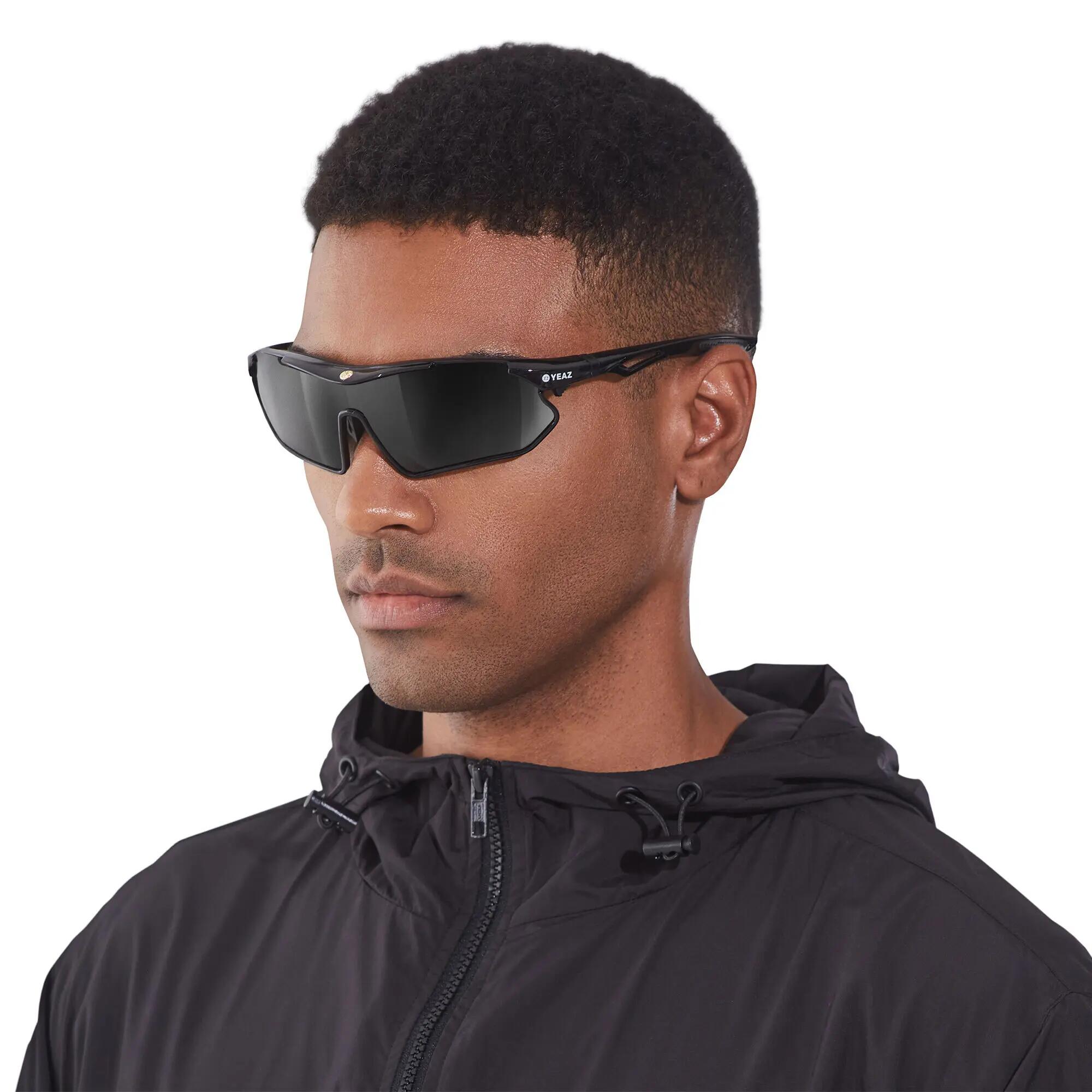 YEAZ Lunettes de soleil/sport noir/polarisé SUNRAY 2/5