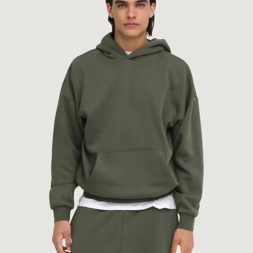 Onsceres Ovz Ls Hoodie  Sweat Noos Uomo Antracite