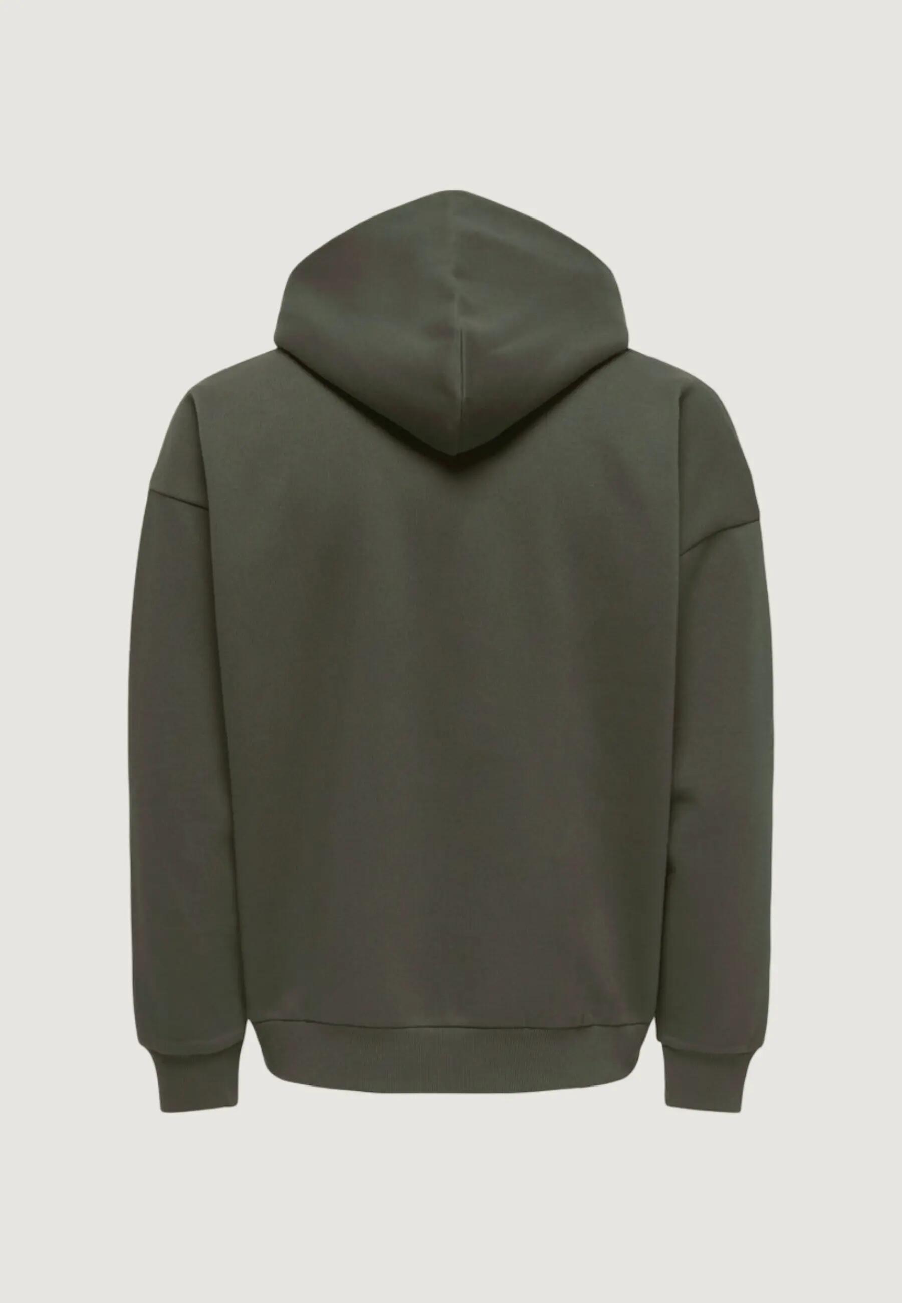 Sweater Onsceres Ovz Ls Hoodie  Sweat Noos HEREN Grijs 4/5