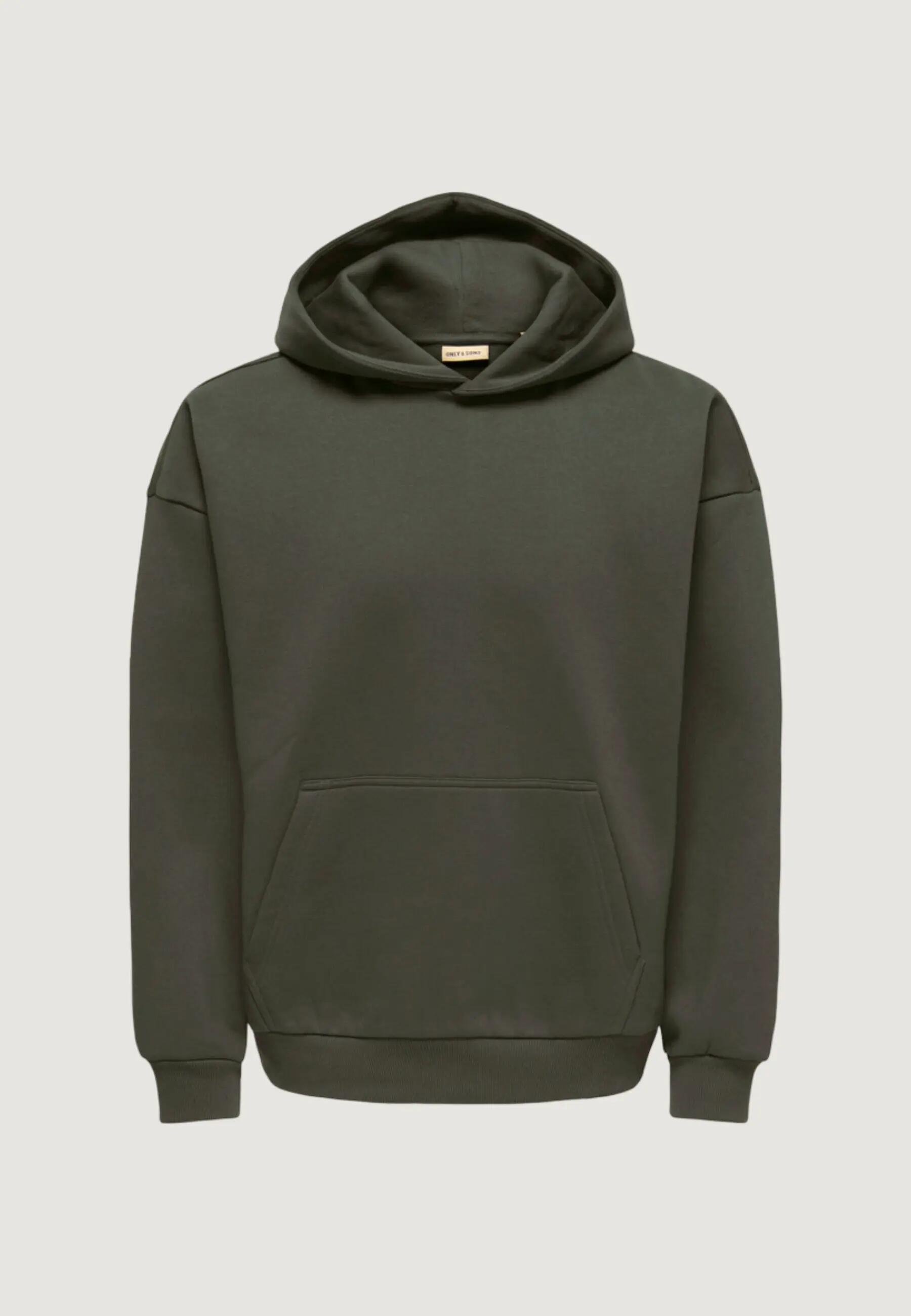 Sweater Onsceres Ovz Ls Hoodie  Sweat Noos HEREN Grijs 3/5