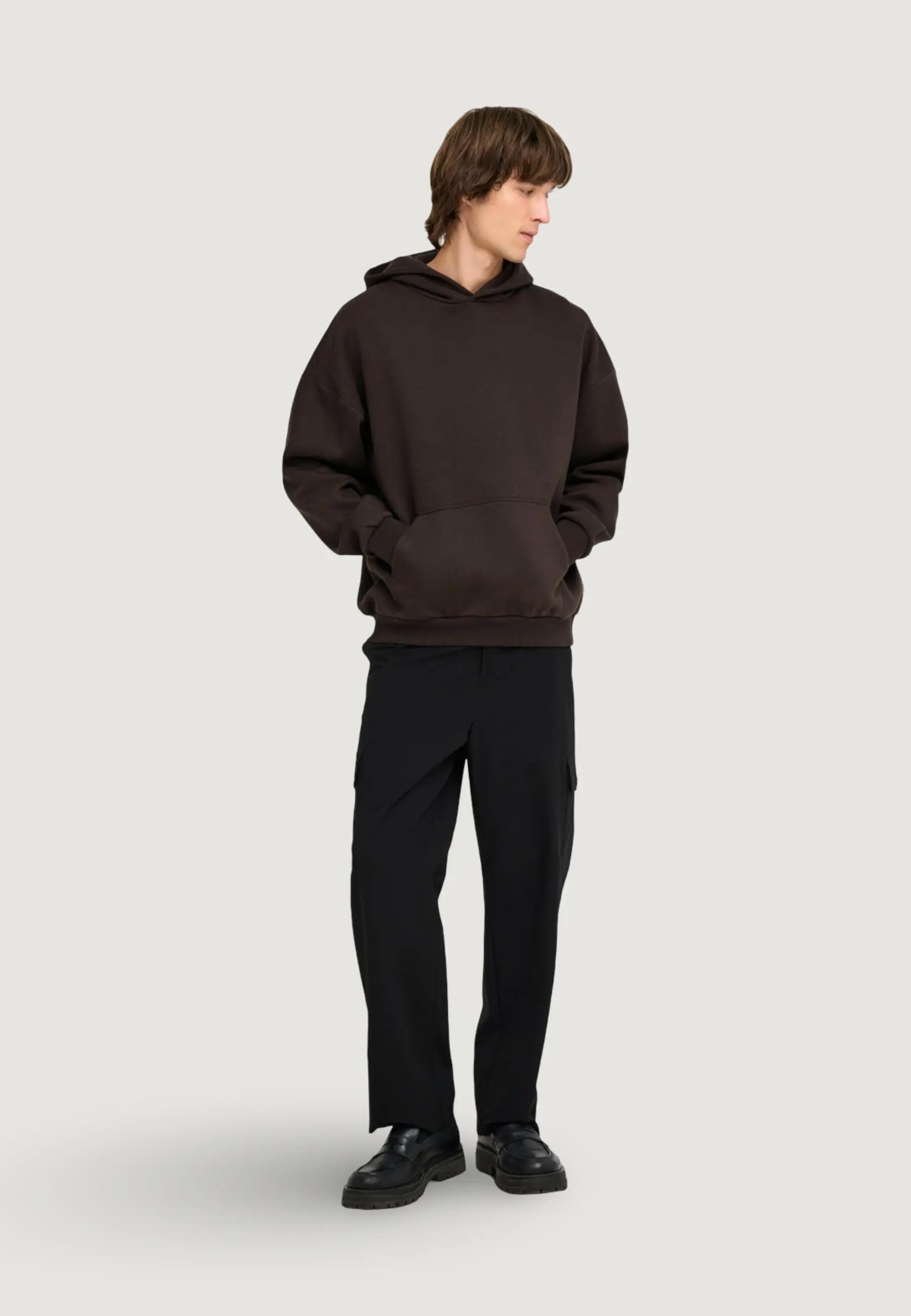 Sweater Onsceres Ovz Ls Hoodie  Sweat Noos HEREN Bruin 5/5