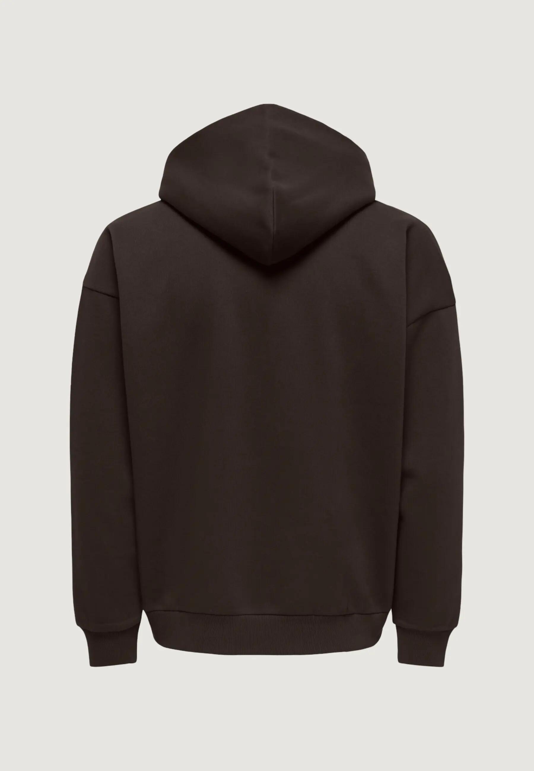 Sweater Onsceres Ovz Ls Hoodie  Sweat Noos HEREN Bruin 4/5