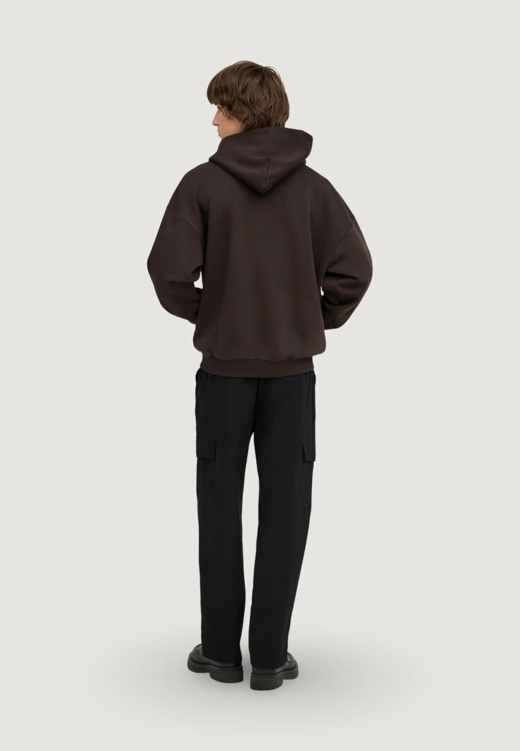 Sweater Onsceres Ovz Ls Hoodie  Sweat Noos HEREN Bruin 2/5