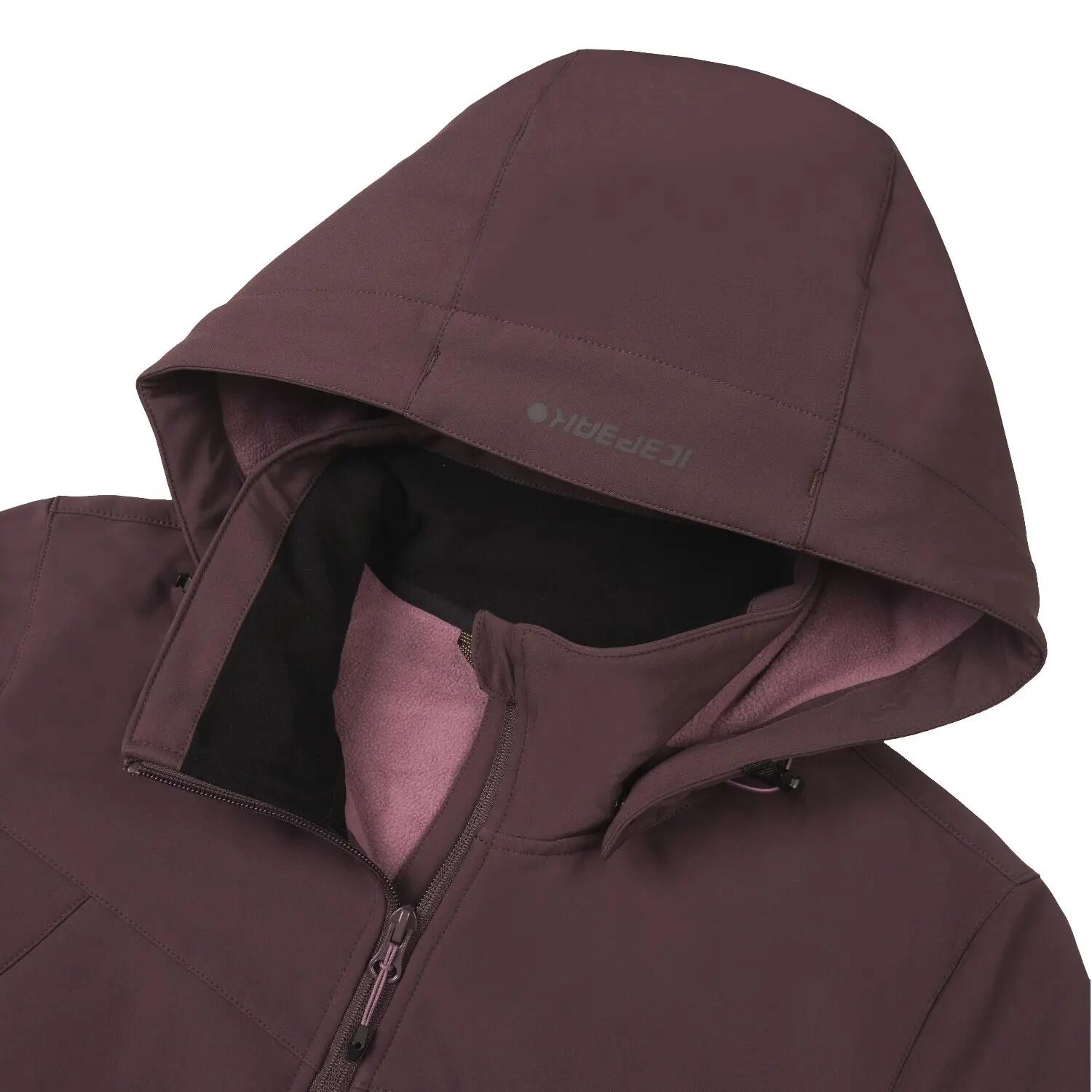 Icepeak Softshelljacke Brenham für Damen mit Kapuze 4/5
