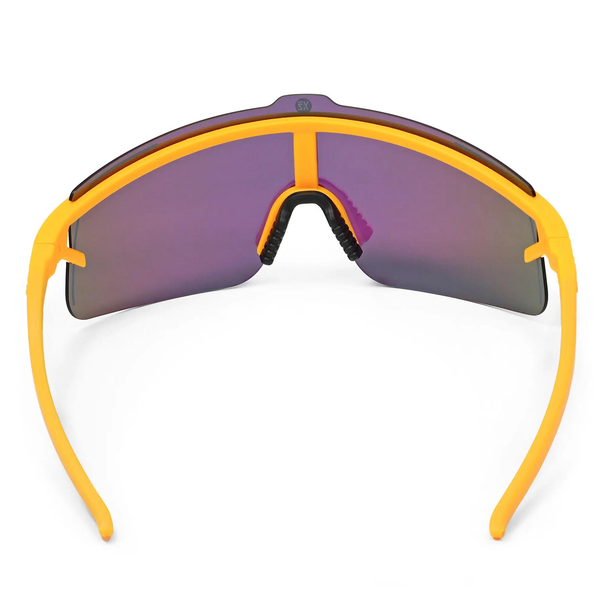 YEAZ Occhiali da sole sportivi nero/oro rosa SUNSHADE 5/6