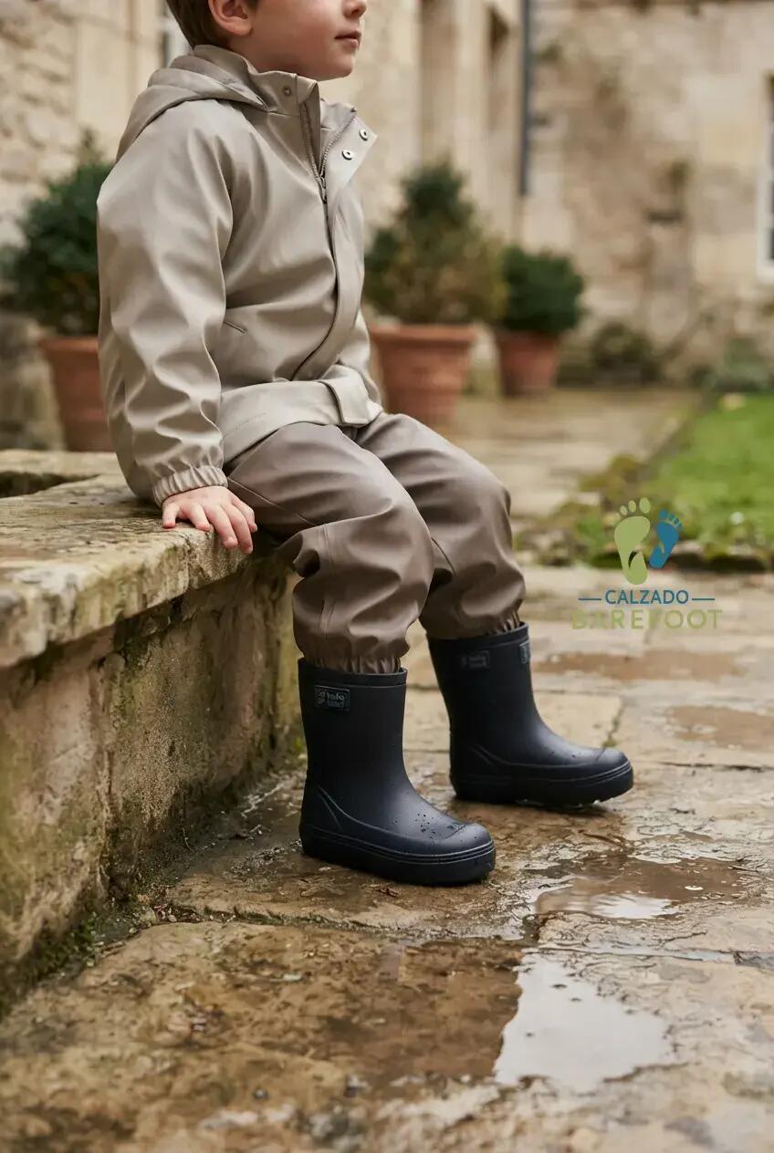 Hello Bland Botas de Agua Marino - Talla 28 2/6