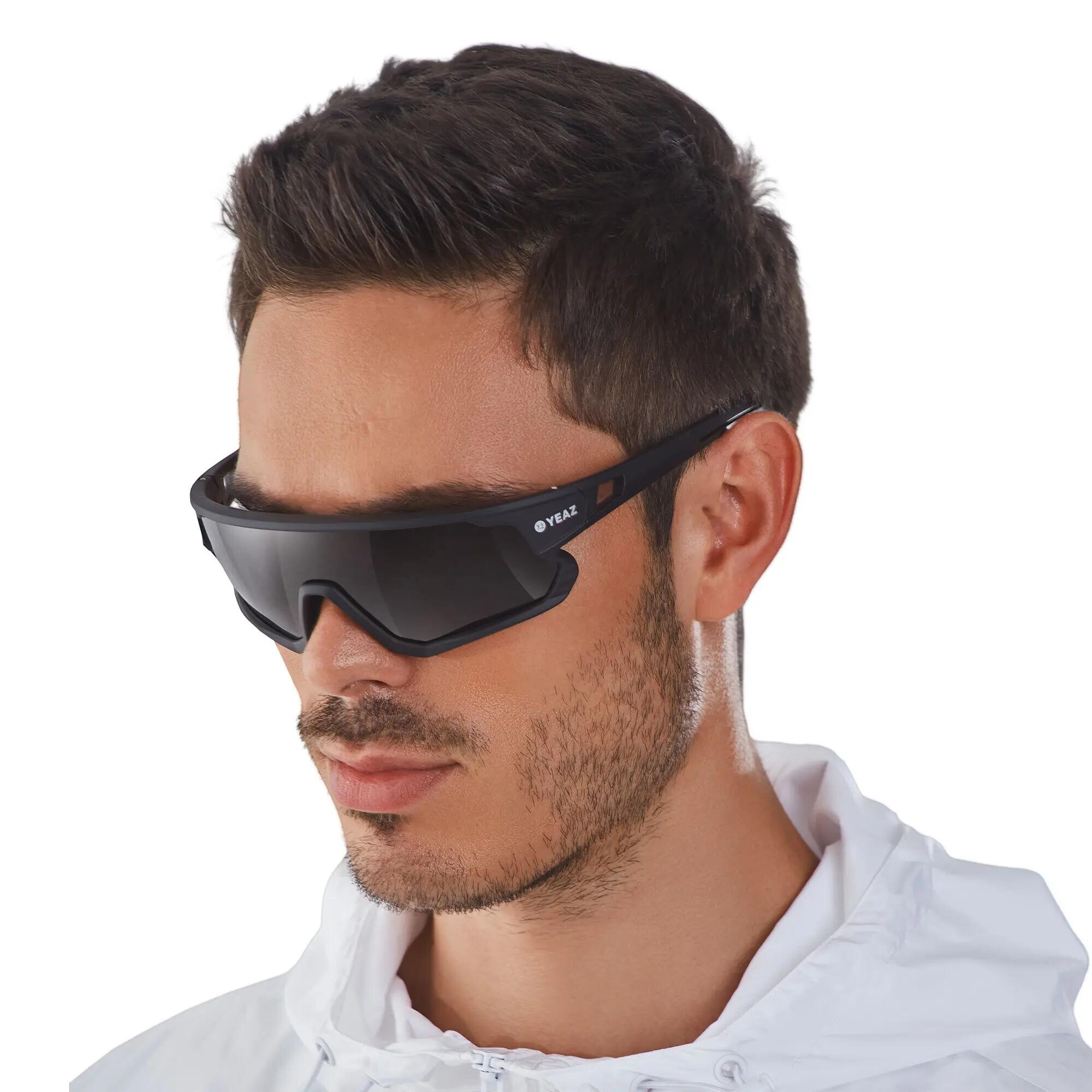 YEAZ Occhiali da sole sportivi Nero SUNRISE 2/5