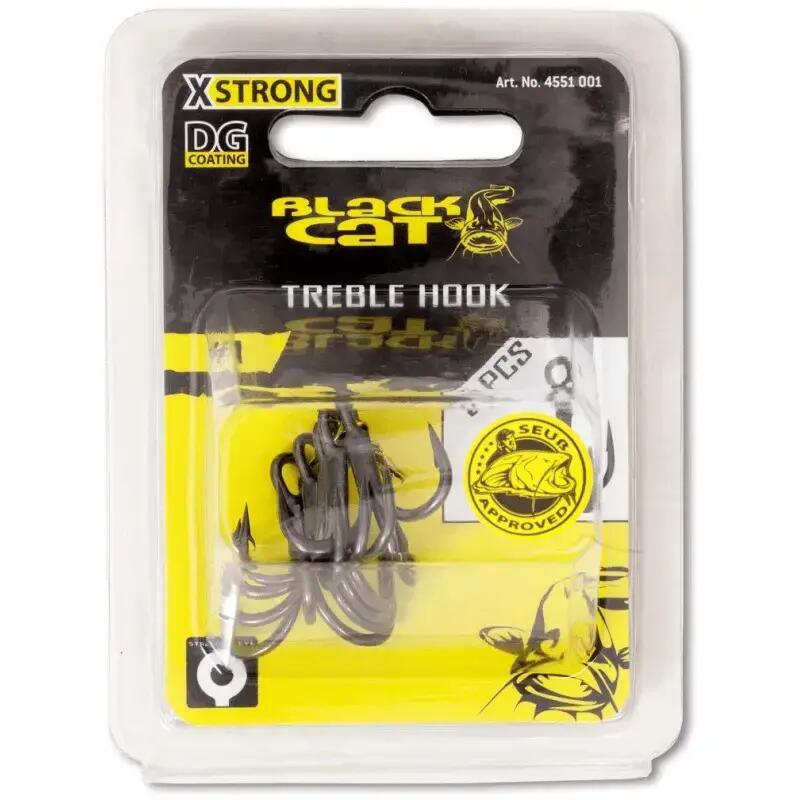 Triple-coated hook Black Cat DG DG (x5) 2/2