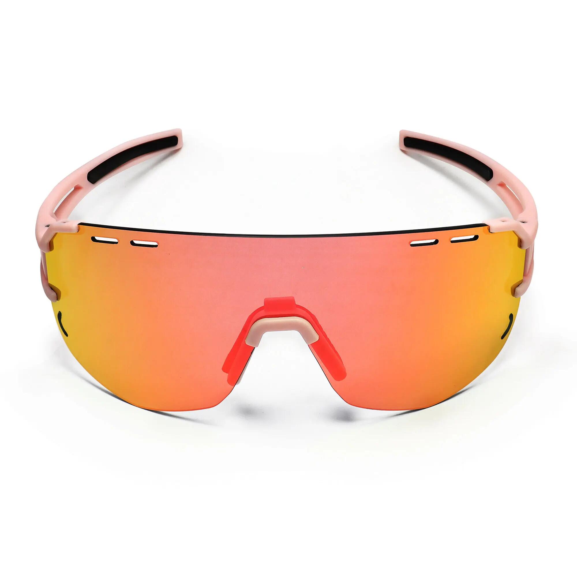 YEAZ Occhiali da sole sportivi bianco/blu SUNGLOW 4/6