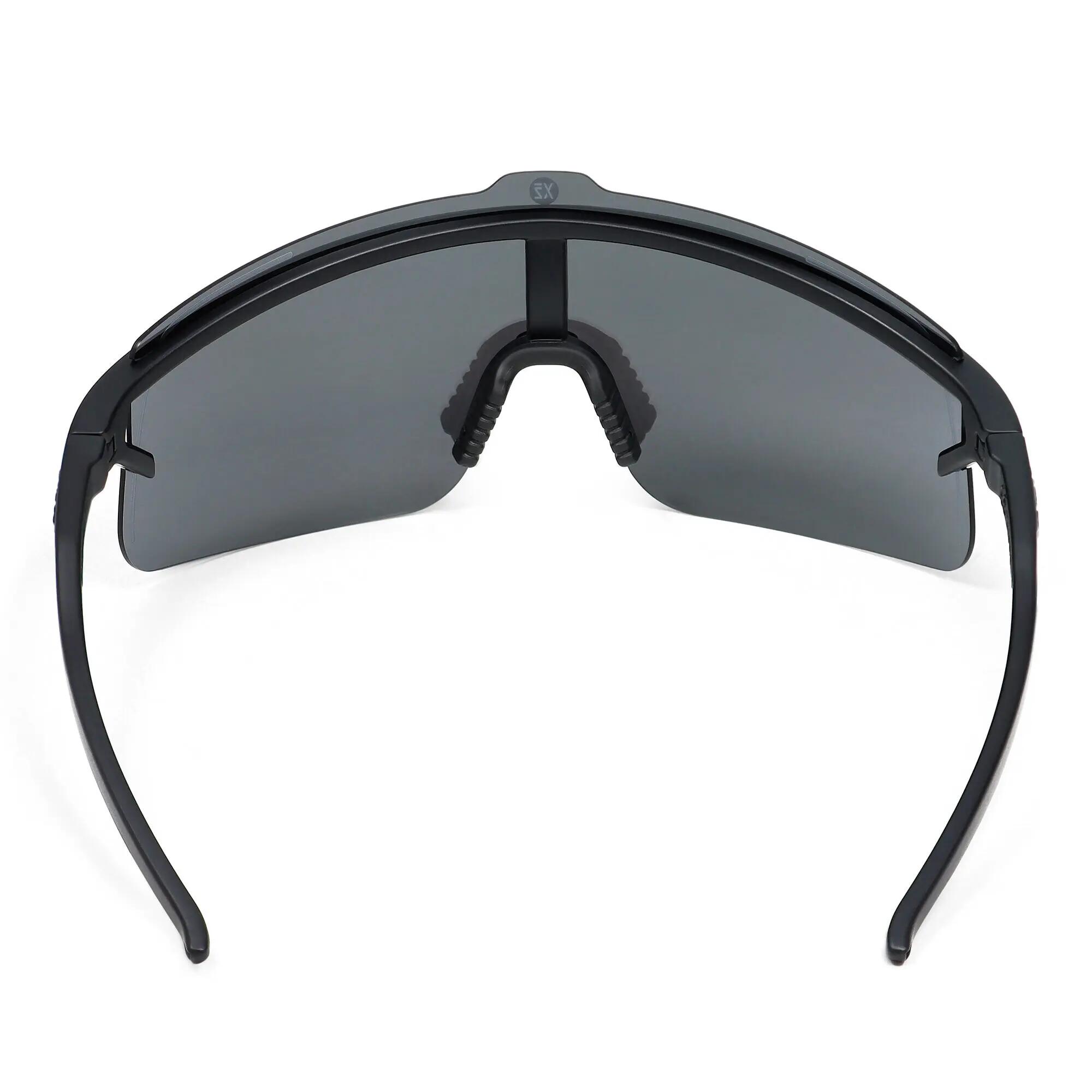 YEAZ Occhiali da sole sportivi nero/oro rosa SUNSHADE 5/6