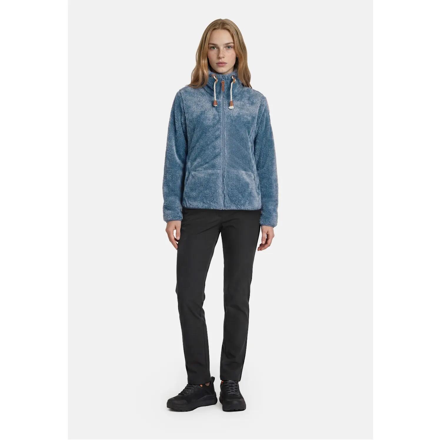 Icepeak Colony Fleecejacke Damen Langhaar Jacke Fleece 5/6