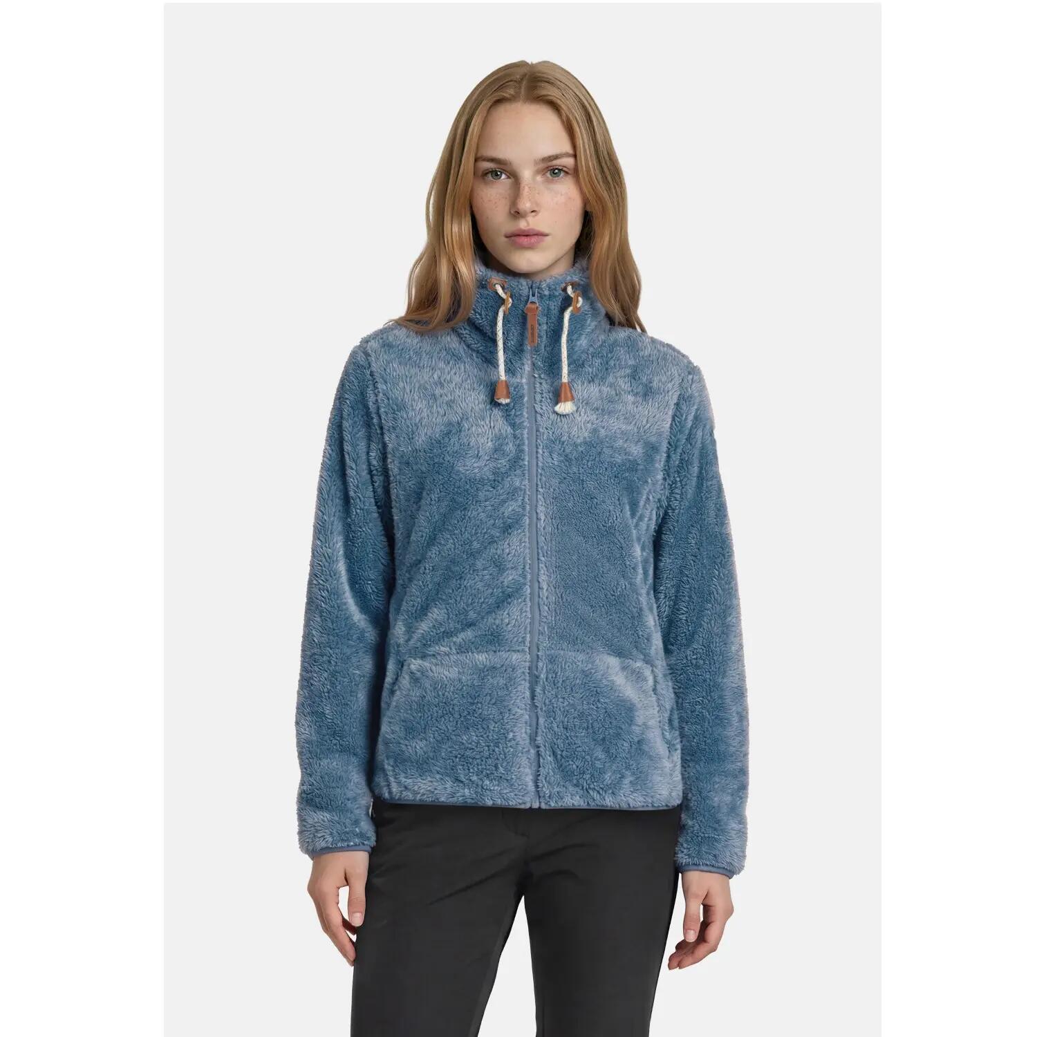 Icepeak Colony Fleecejacke Damen Langhaar Jacke Fleece 4/6